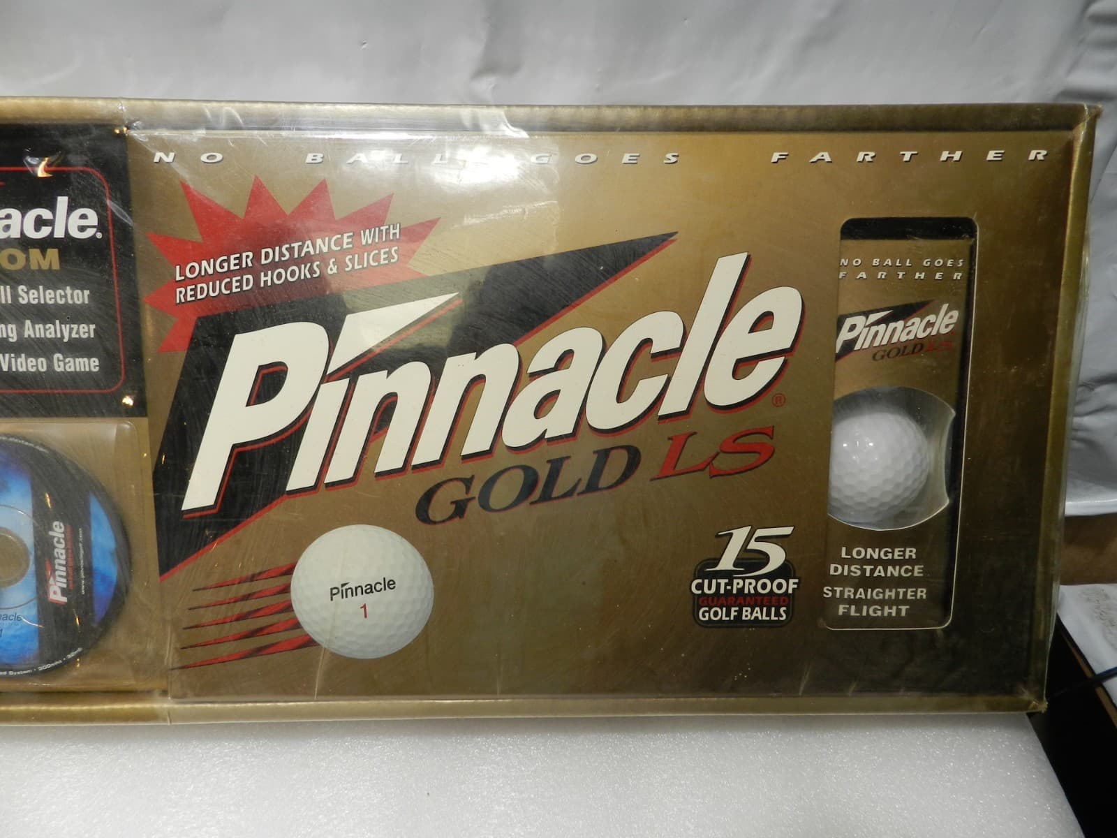 NEW Pinnacle Gold LS Golf Balls & CD Game Disc Sealed Gift Set(D72K) - Thumbnail 4