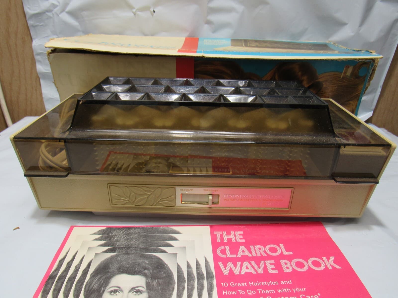 Clairol Kindness Hot Rollers Custom Care K-300 Hairsetter Hair Curlers (O62J) - Thumbnail 2
