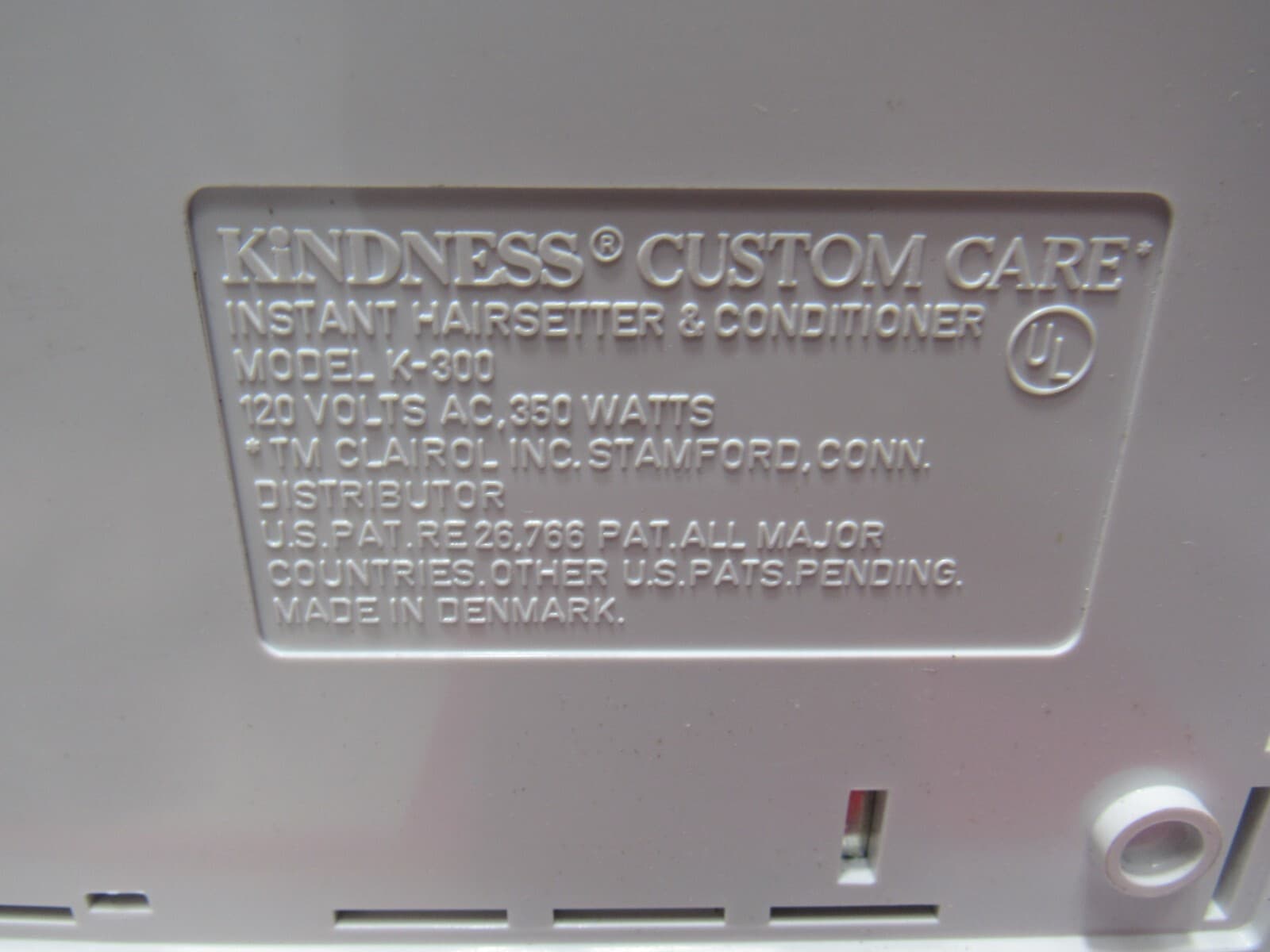 Clairol Kindness Hot Rollers Custom Care K-300 Hairsetter Hair Curlers (O62J) - Thumbnail 8
