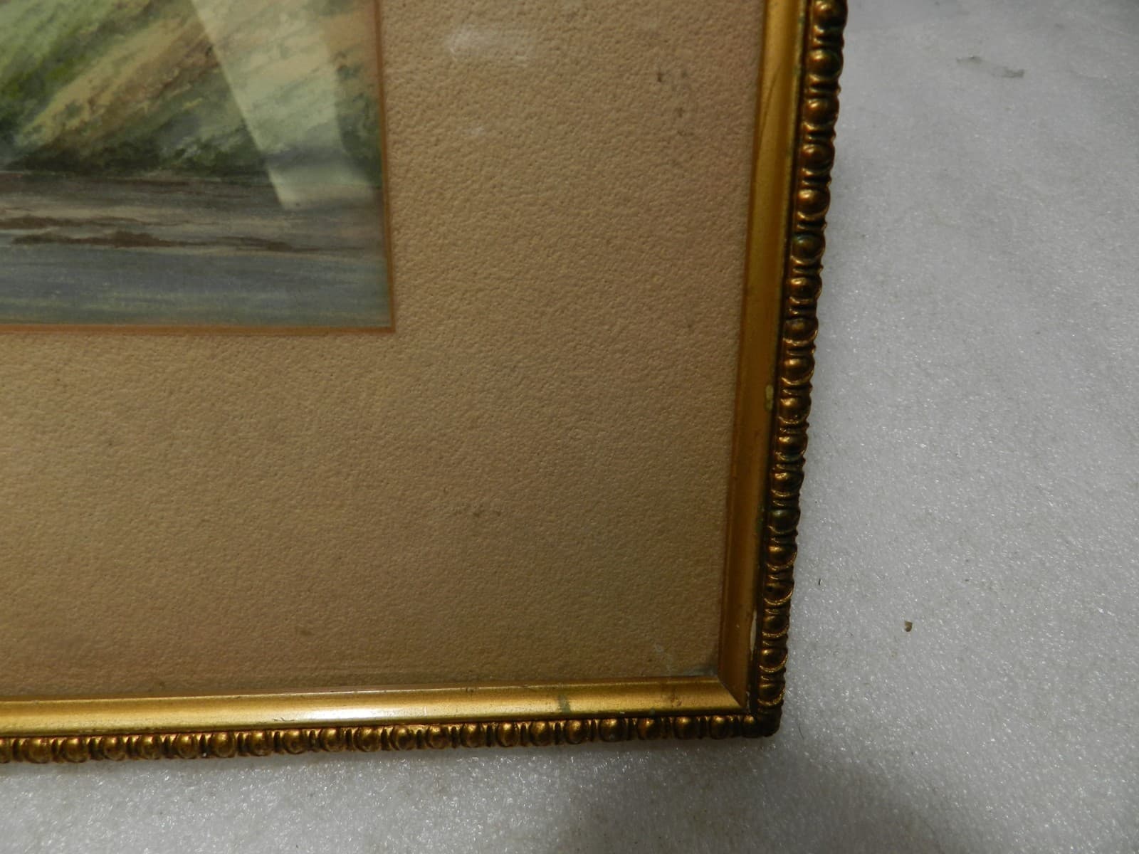 VTG Japanese Watercolor Landscape Mount Fuji Framed Satta or Y. Matsumoto? L70S - Thumbnail 12