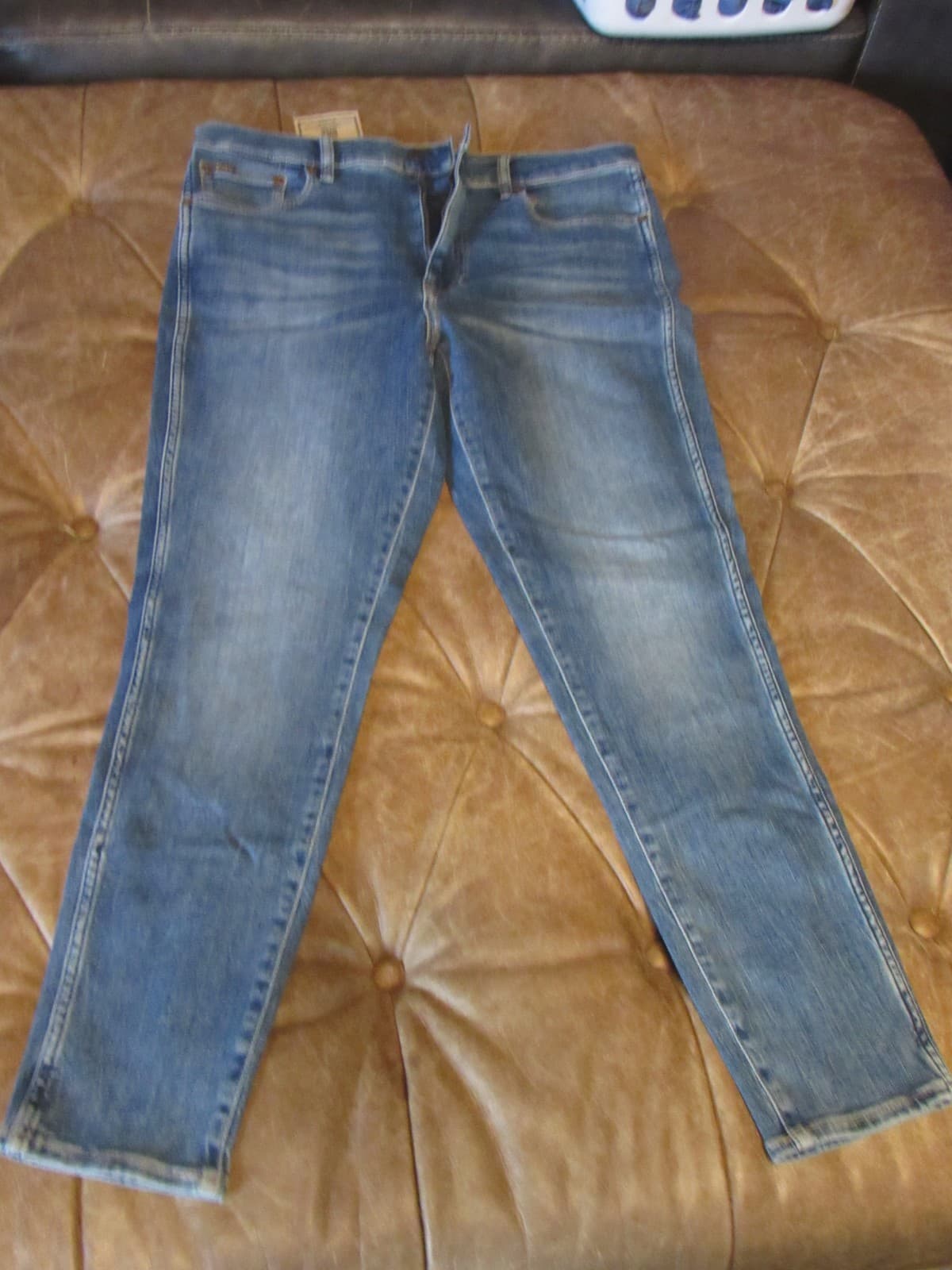 Polo Ralph Lauren Tompkins Skinny High Rise Ankle Womens Size 31 R Z36K - Thumbnail 4