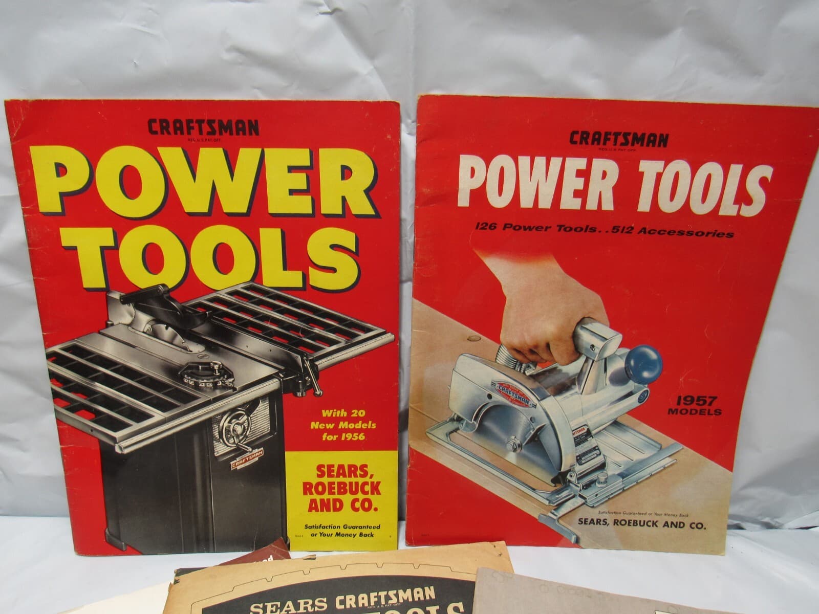 Vintage 1955 1957 1964 Sears Roebuck Craftsman Tool Catalogs/ Family Fitness O63 - Thumbnail 2