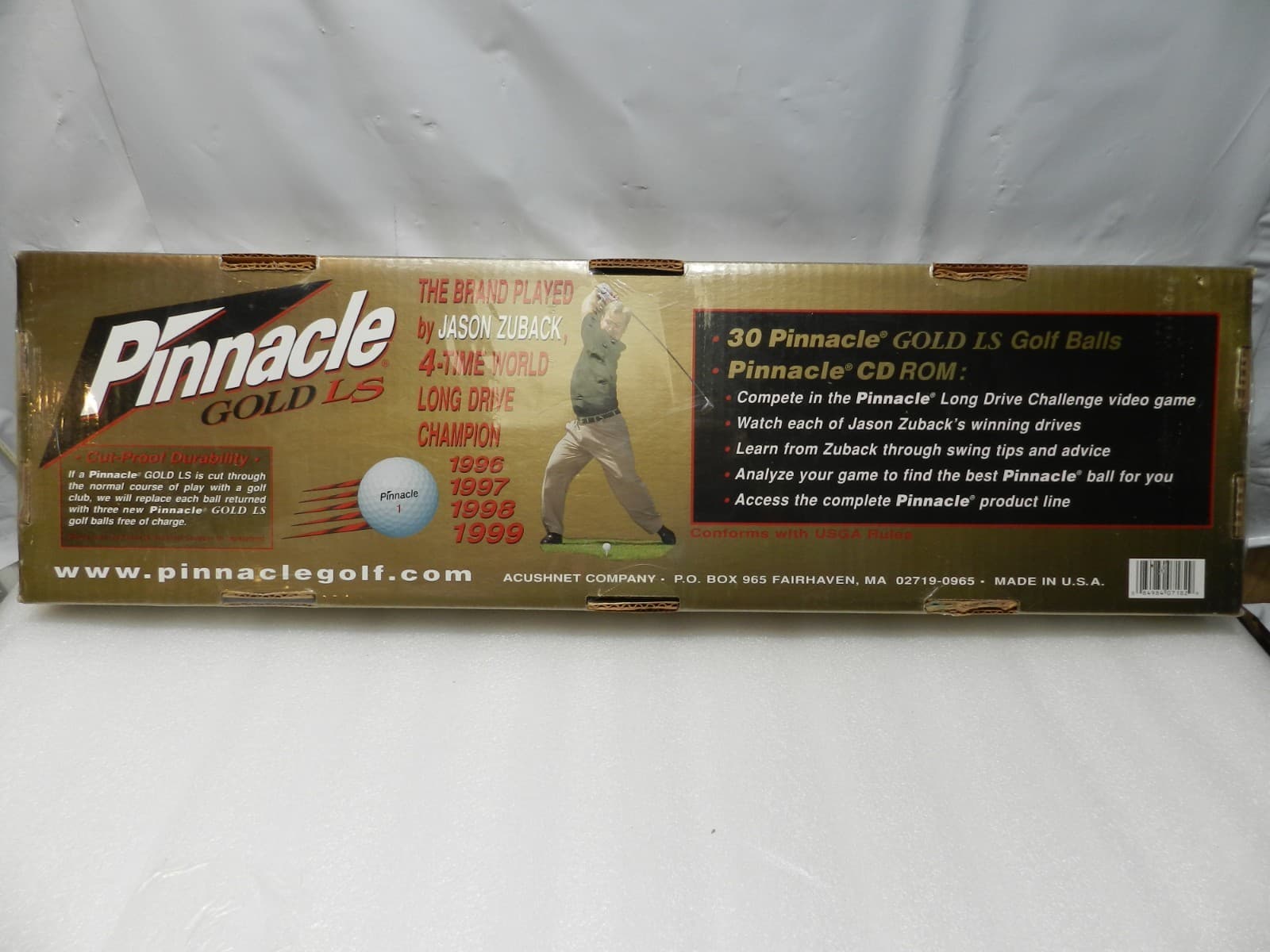 NEW Pinnacle Gold LS Golf Balls & CD Game Disc Sealed Gift Set(D72K) - Thumbnail 5