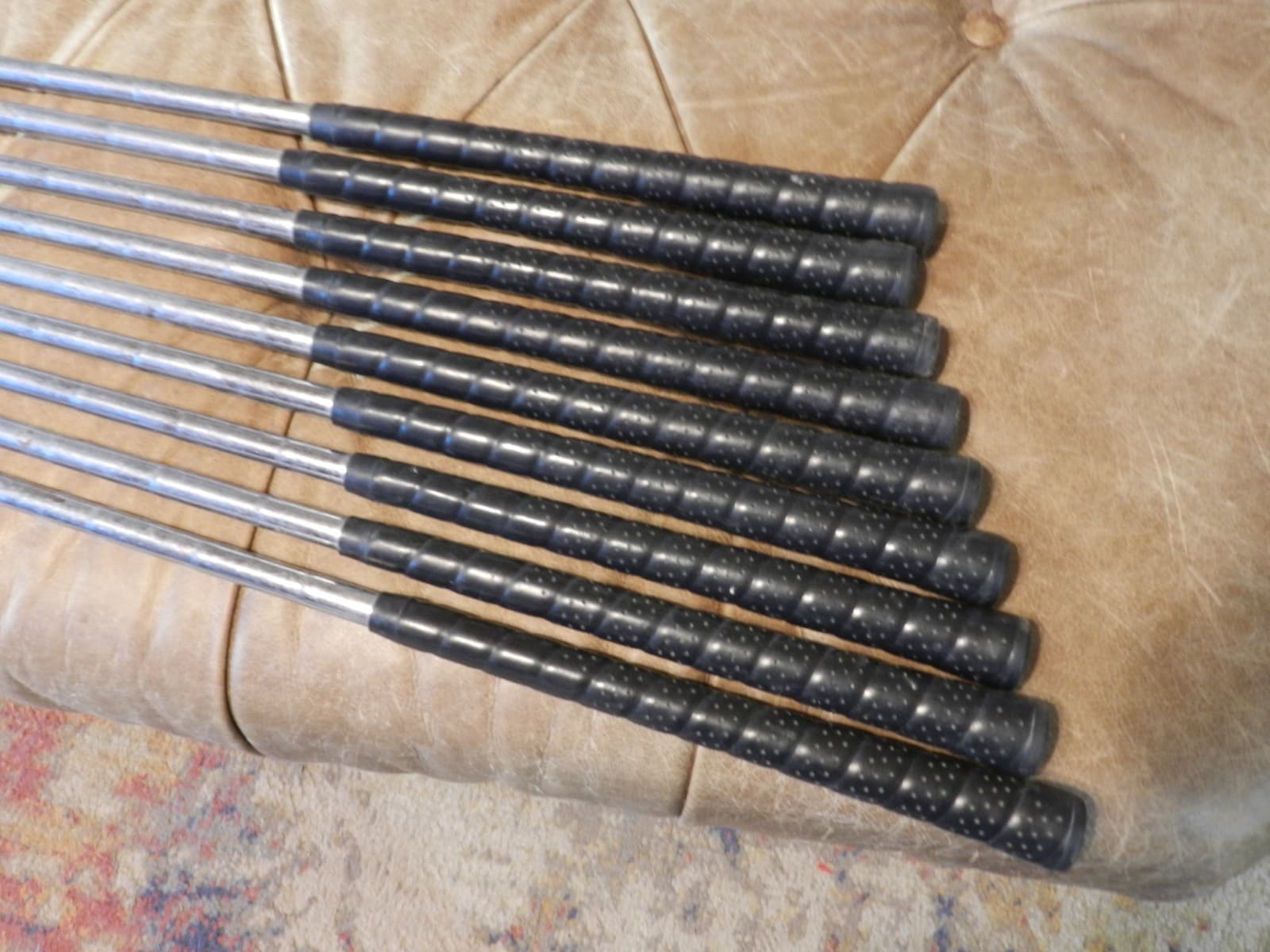 70s Power Bilt Citation Iron/Club Set RH 9PC (2-10) Stainless Delux D74K - Thumbnail 8