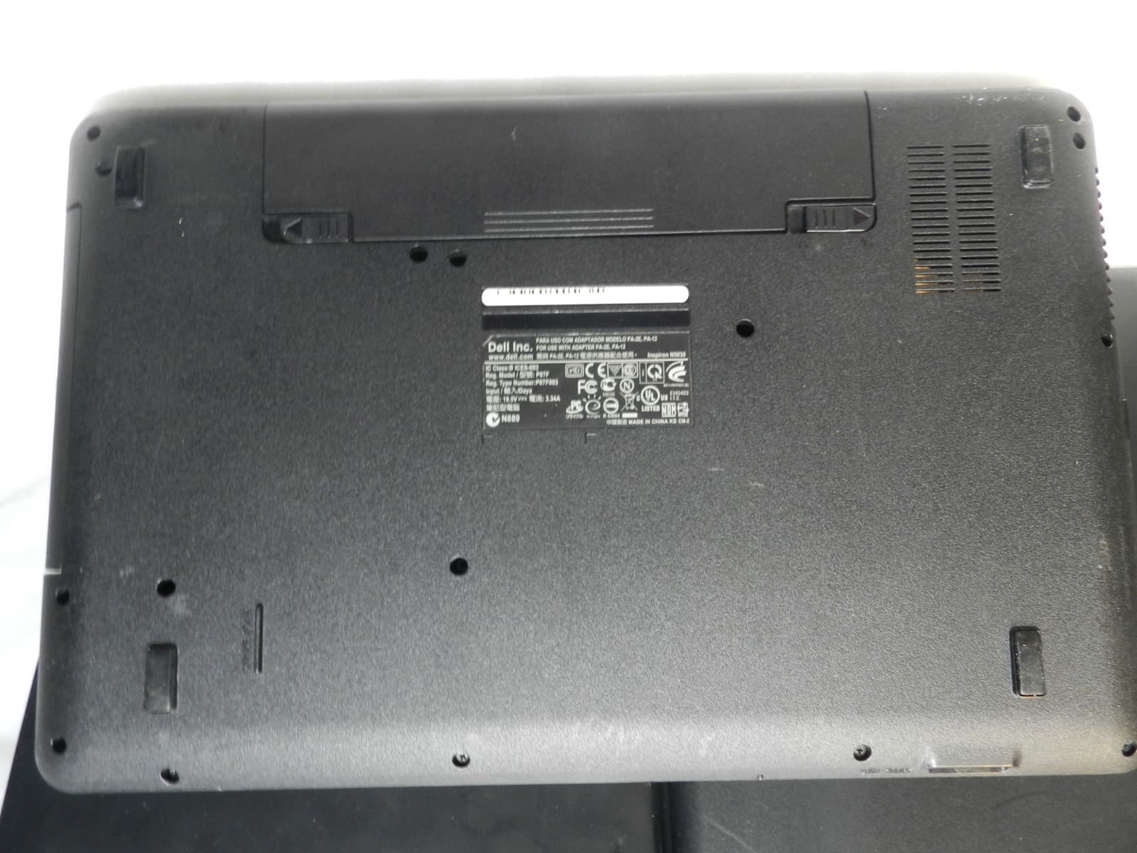 5 Laptops– Dell/HP Untested for parts or repair (D87J) - Thumbnail 8