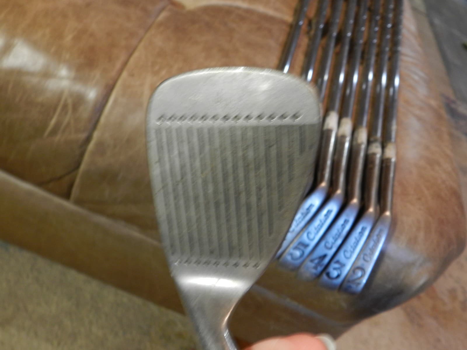 70s Power Bilt Citation Iron/Club Set RH 9PC (2-10) Stainless Delux D74K - Thumbnail 5