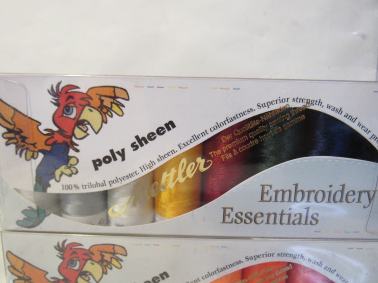 16 Spools Embroidery Polyester Thread Mettler Poly Sheen Multi New in Pack E7J - Thumbnail 2