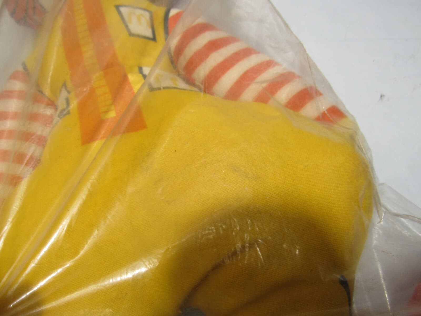 1970s Ronald McDonald Vintage 15" Stuffed Doll Plush McDonalds Fast Food Toy O71 - Thumbnail 6