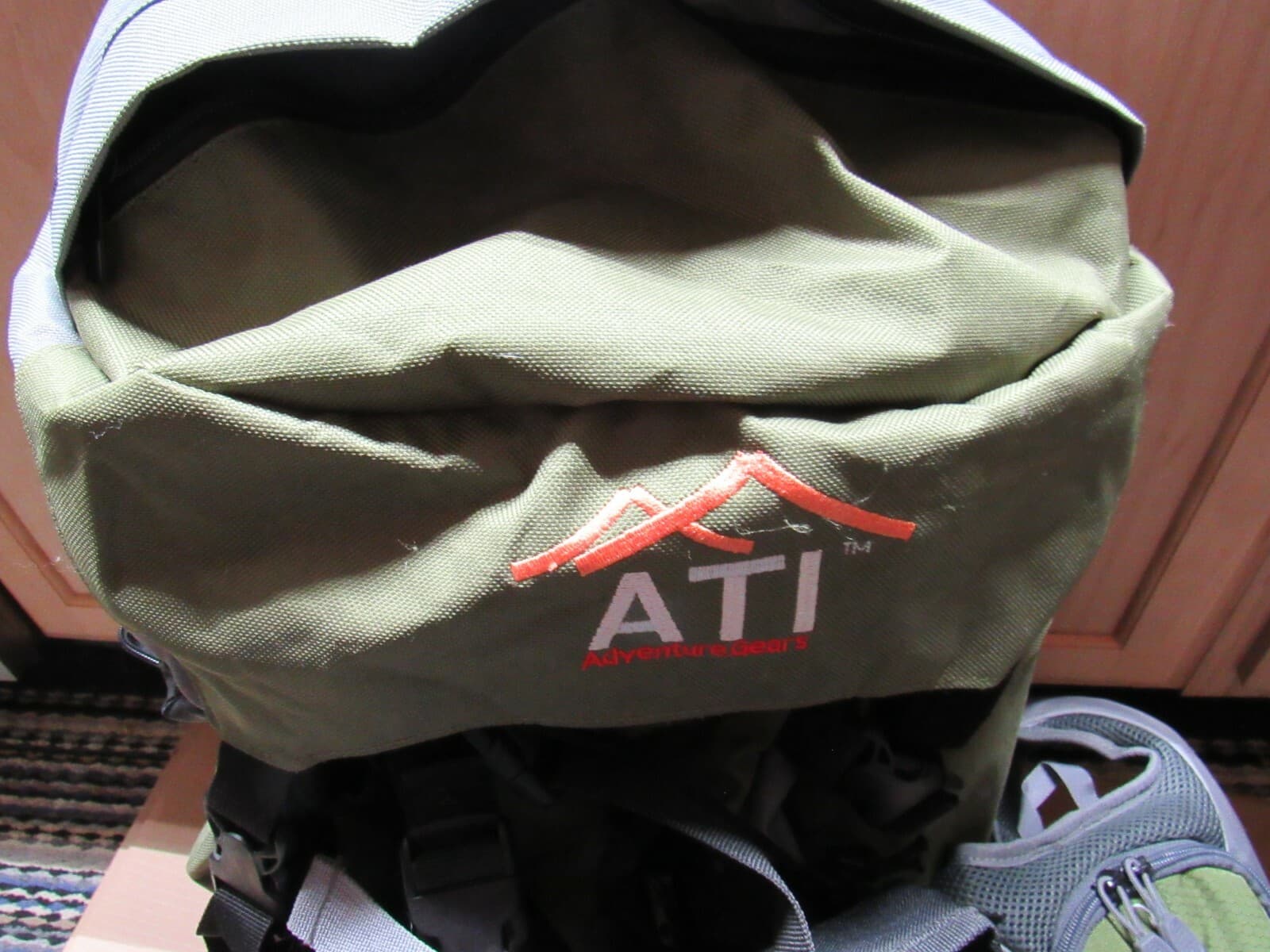 ATI Adventure Gear Backpack Hiking Daypack Large Huge Green Black - Thumbnail 3
