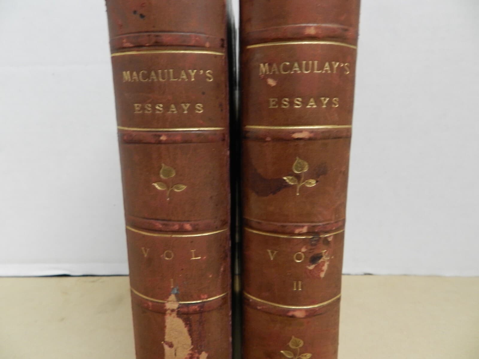 CRITICAL HISTORICAL & MISC ESSAYS POEMS-Thomas Babington Macaulay Vol I & 2 B68J - Thumbnail 2