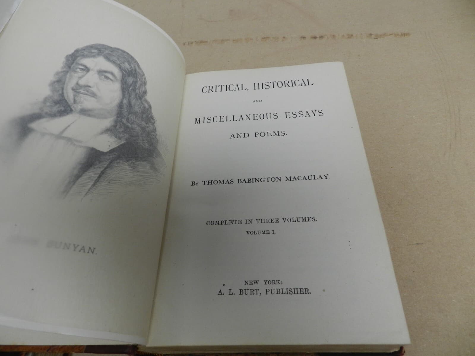CRITICAL HISTORICAL & MISC ESSAYS POEMS-Thomas Babington Macaulay Vol I & 2 B68J - Thumbnail 11
