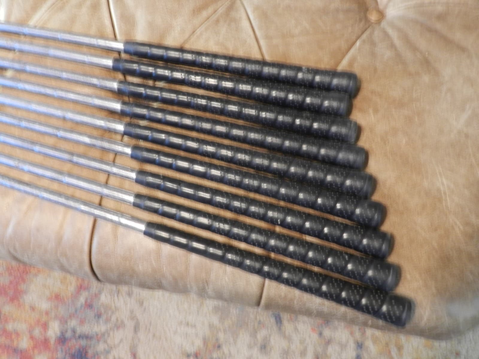 70s Power Bilt Citation Iron/Club Set RH 9PC (2-10) Stainless Delux D74K - Thumbnail 7