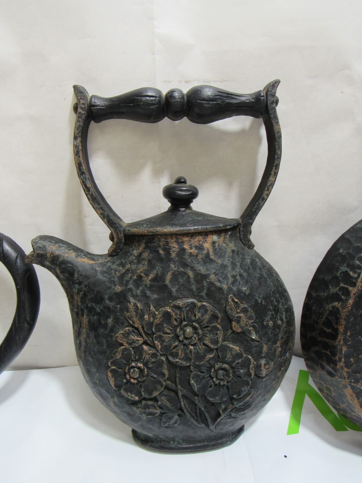 Vintage Dart Homco Hanging Wall Art 7261 7262 7263 Tea Kettles Skillet K58J - Thumbnail 3