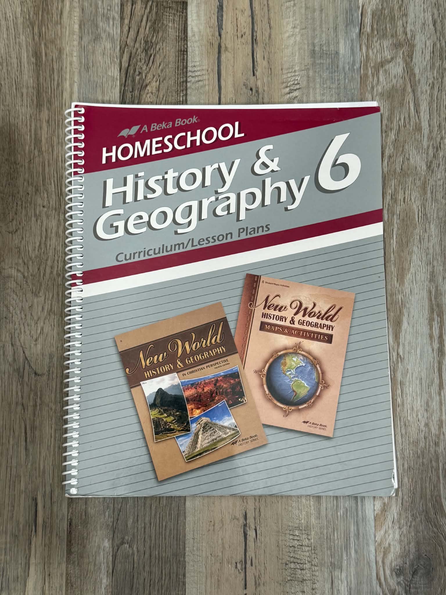 A Beka Homeschool History & Geography 6 Curriculum Plans