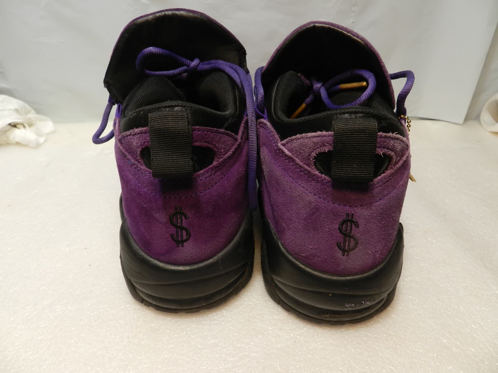 Size 13 Mens - Nike Air More Money Court Purple Basketball Sneakers Shoes (X17K - Thumbnail 5