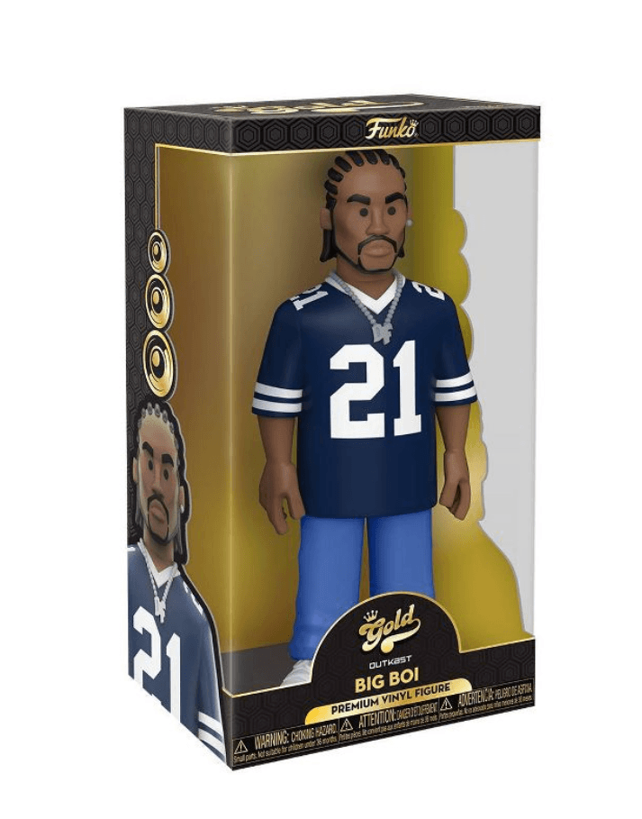 Funko Vinyl Gold 12" Big Boi Outkast Premium Vinyl Figure New (K)