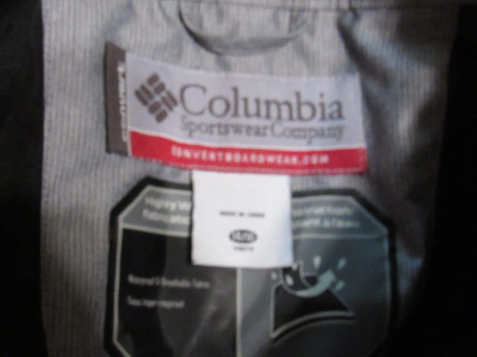 Columbia Convert Snowboard Pants Youth M 14/16 Grey Ski OMNI SHIELD Cargo V64M - Thumbnail 8