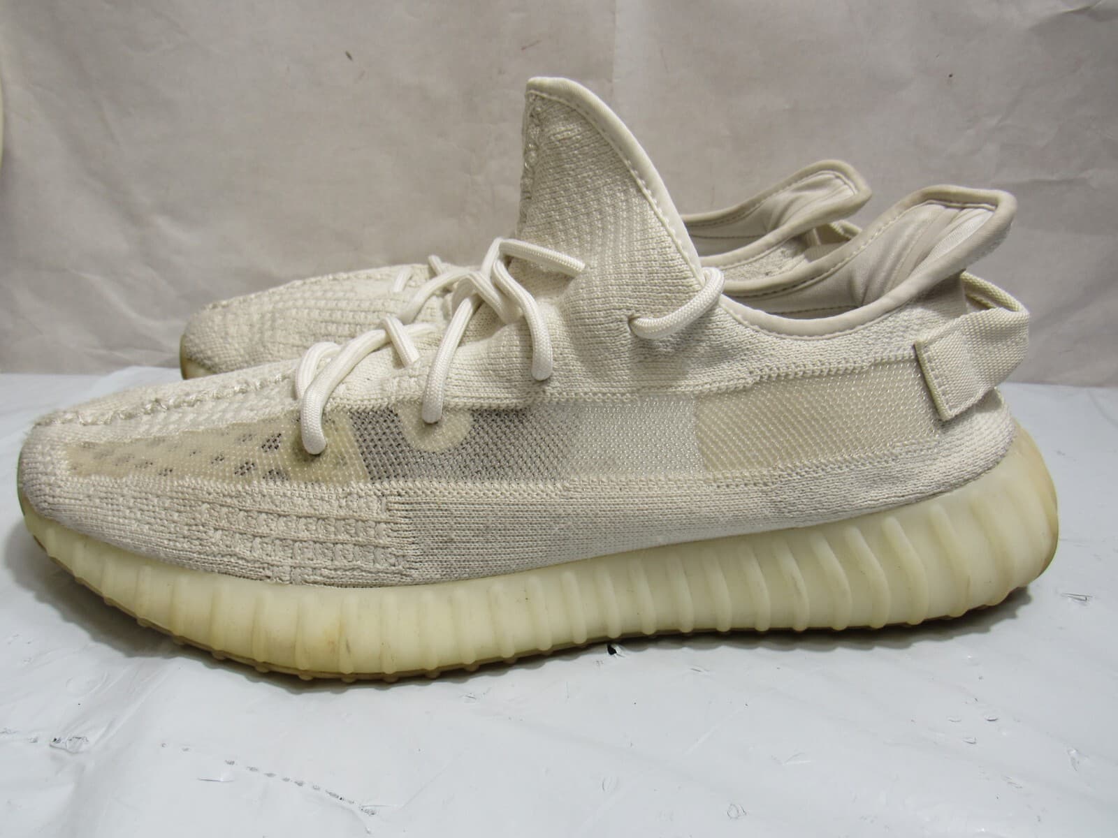 Adidas Yeezy Boost 350 V2 Cloud White Sneakers by Kanye West Men's Size 13 J68K