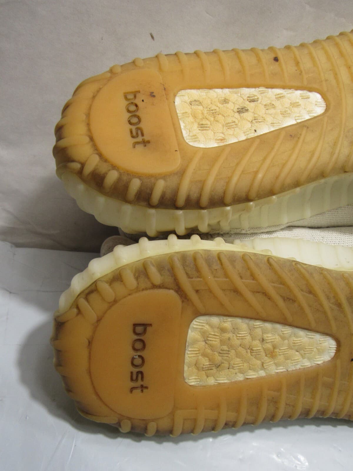 Adidas Yeezy Boost 350 V2 Cloud White Sneakers by Kanye West Men's Size 13 J68K - Thumbnail 9