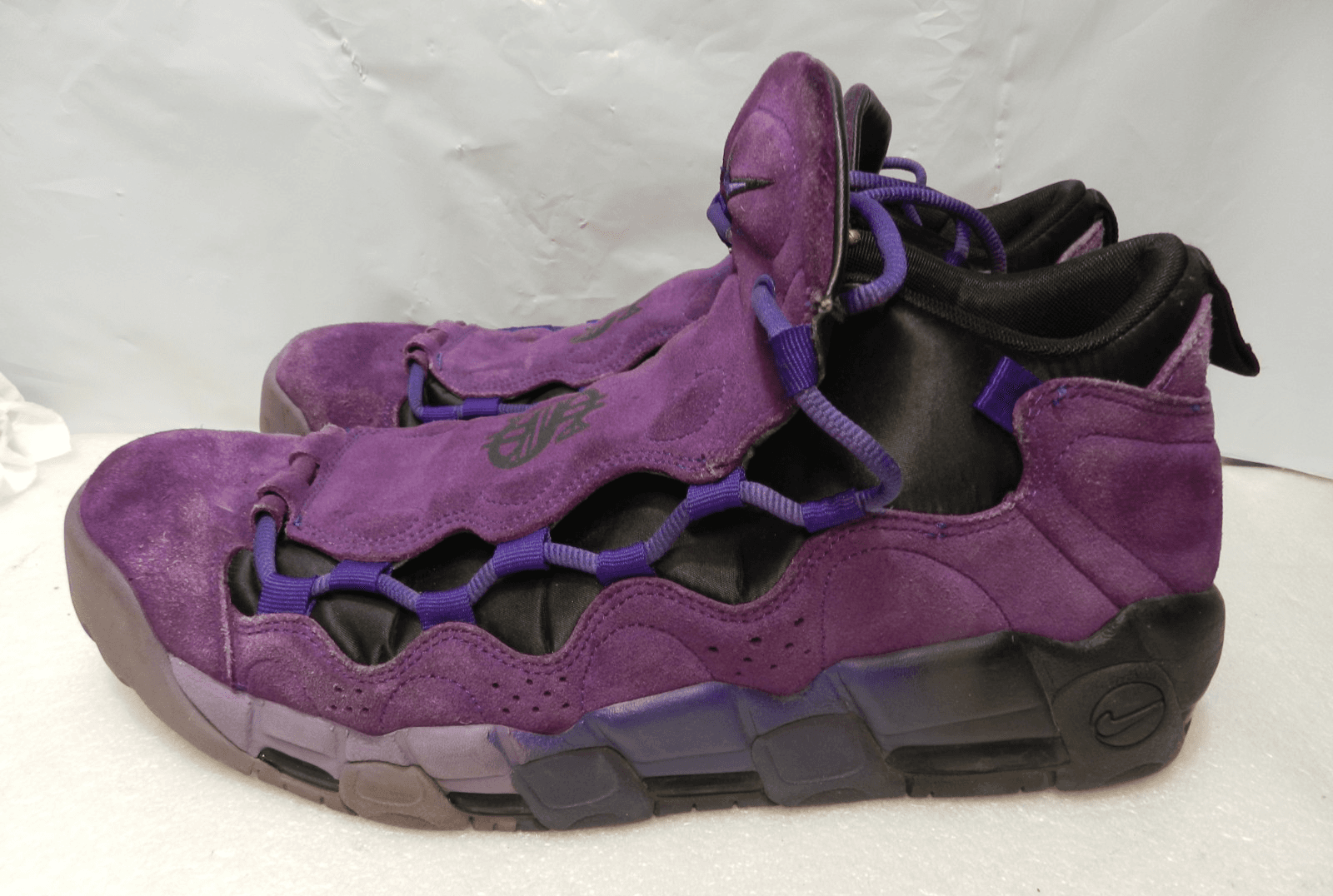 Size 13 Mens - Nike Air More Money Court Purple Basketball Sneakers Shoes (X17K
