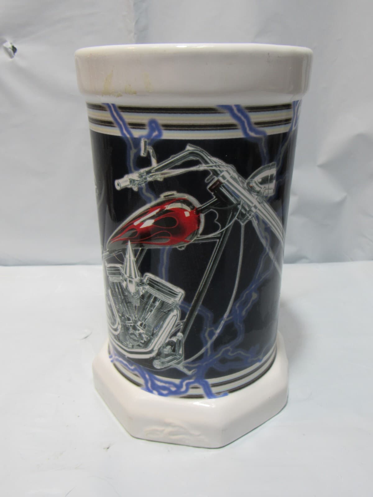Orange County Choppers Motorcycle Beer Stein Mug Tankard 2005 New York (O92M) - Thumbnail 4