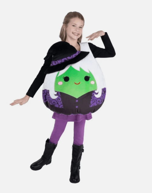 Squishmallow Mariposa The Witch Costume Kids One Size Fits Most F70K
