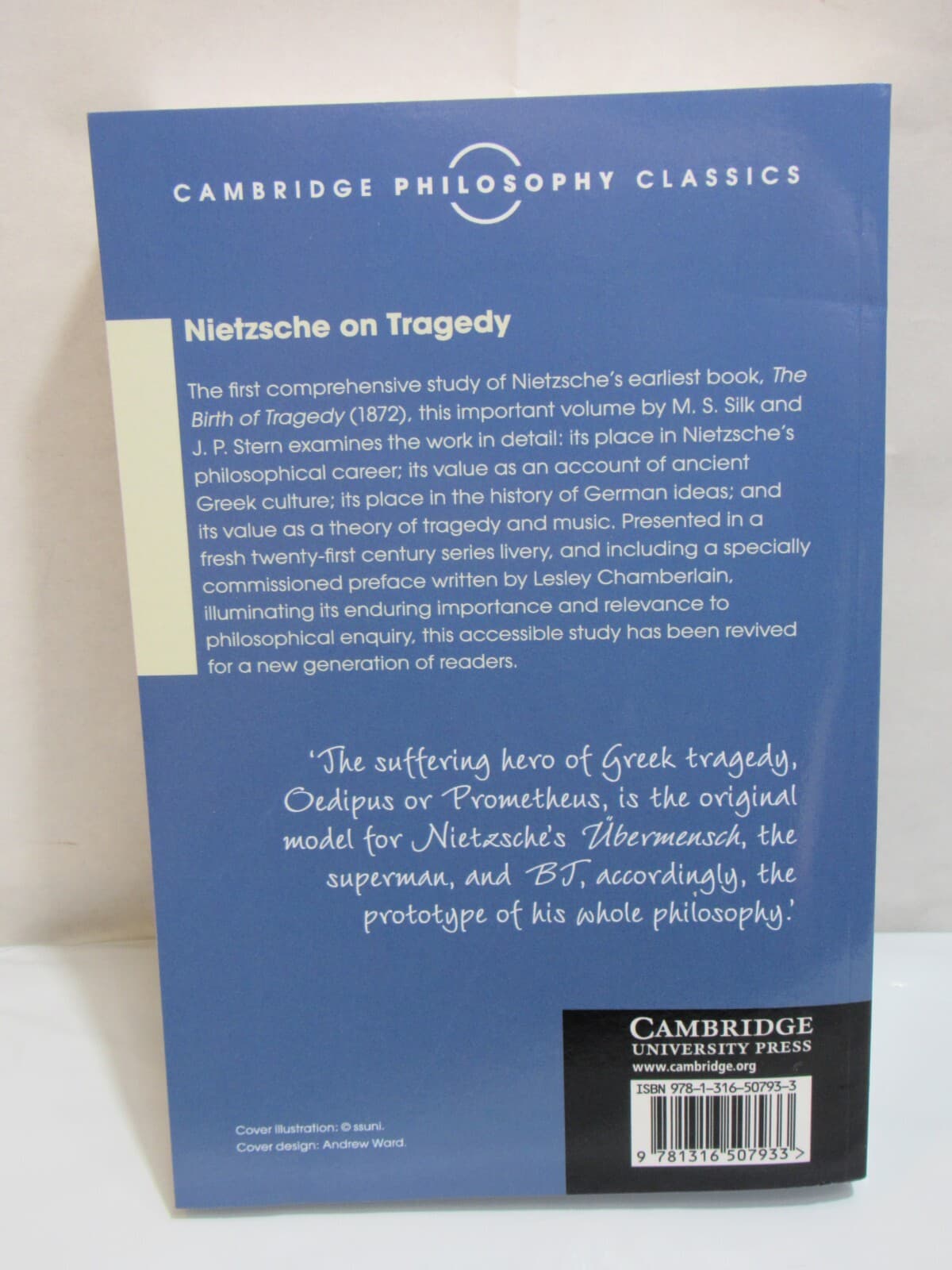 Nietzsche on Tragedy by M.S. Silk (English) Paperback Book I18J - Thumbnail 3