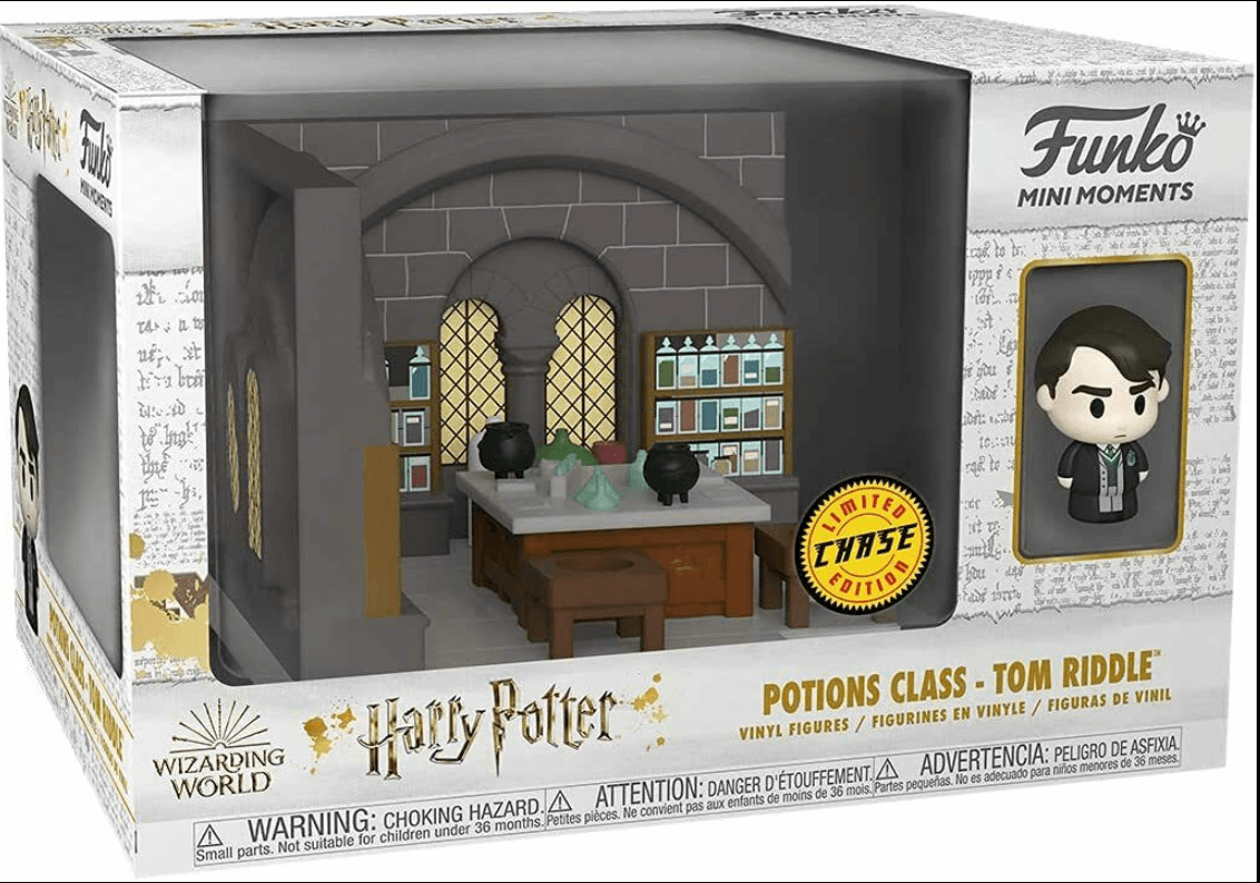 New Funko Mini Moments Harry Potter Potions Class Tom Riddle Chase Edition (K)