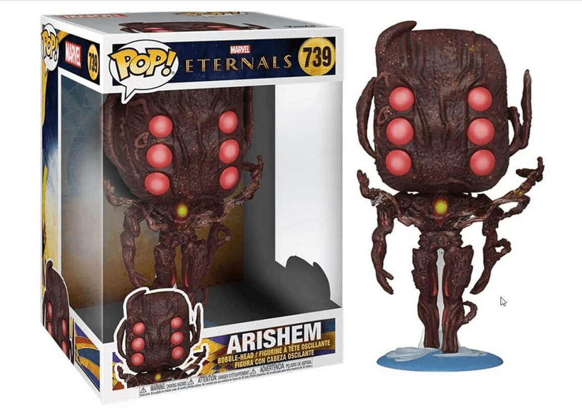 New Funko Pop 10 Inch Jumbo MARVEL ETERNALS ARISHEM #739 (K)