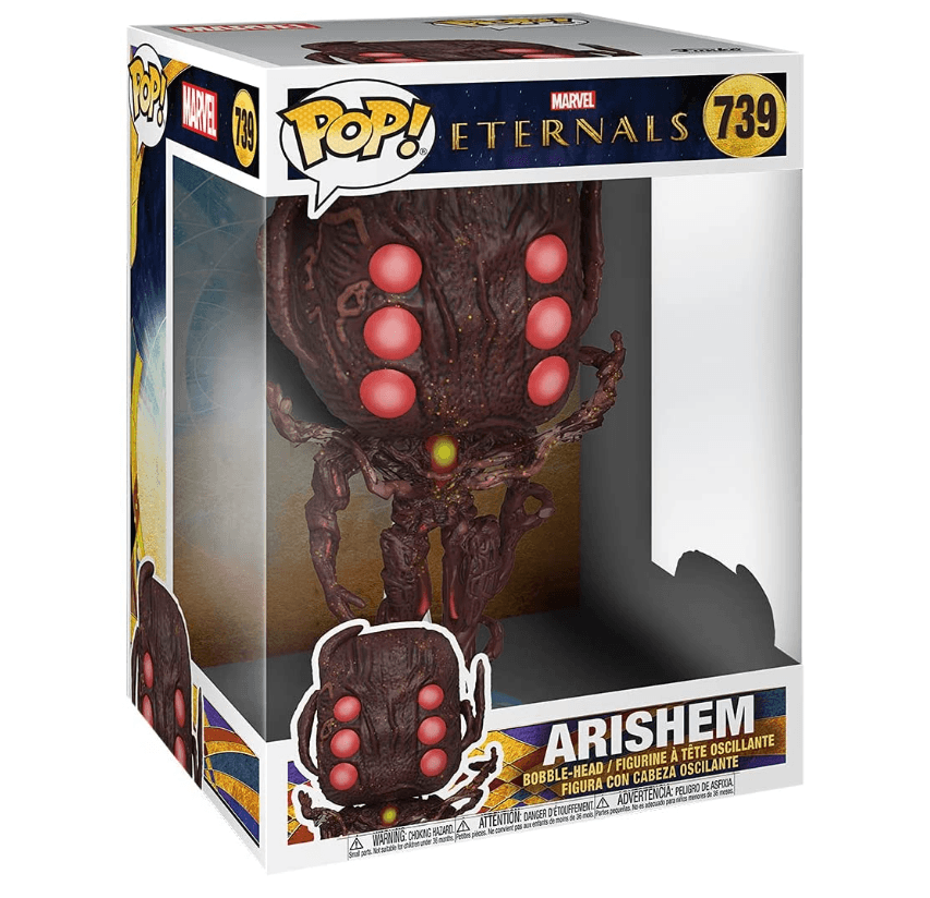 New Funko Pop 10 Inch Jumbo MARVEL ETERNALS ARISHEM #739 (K) - Thumbnail 3
