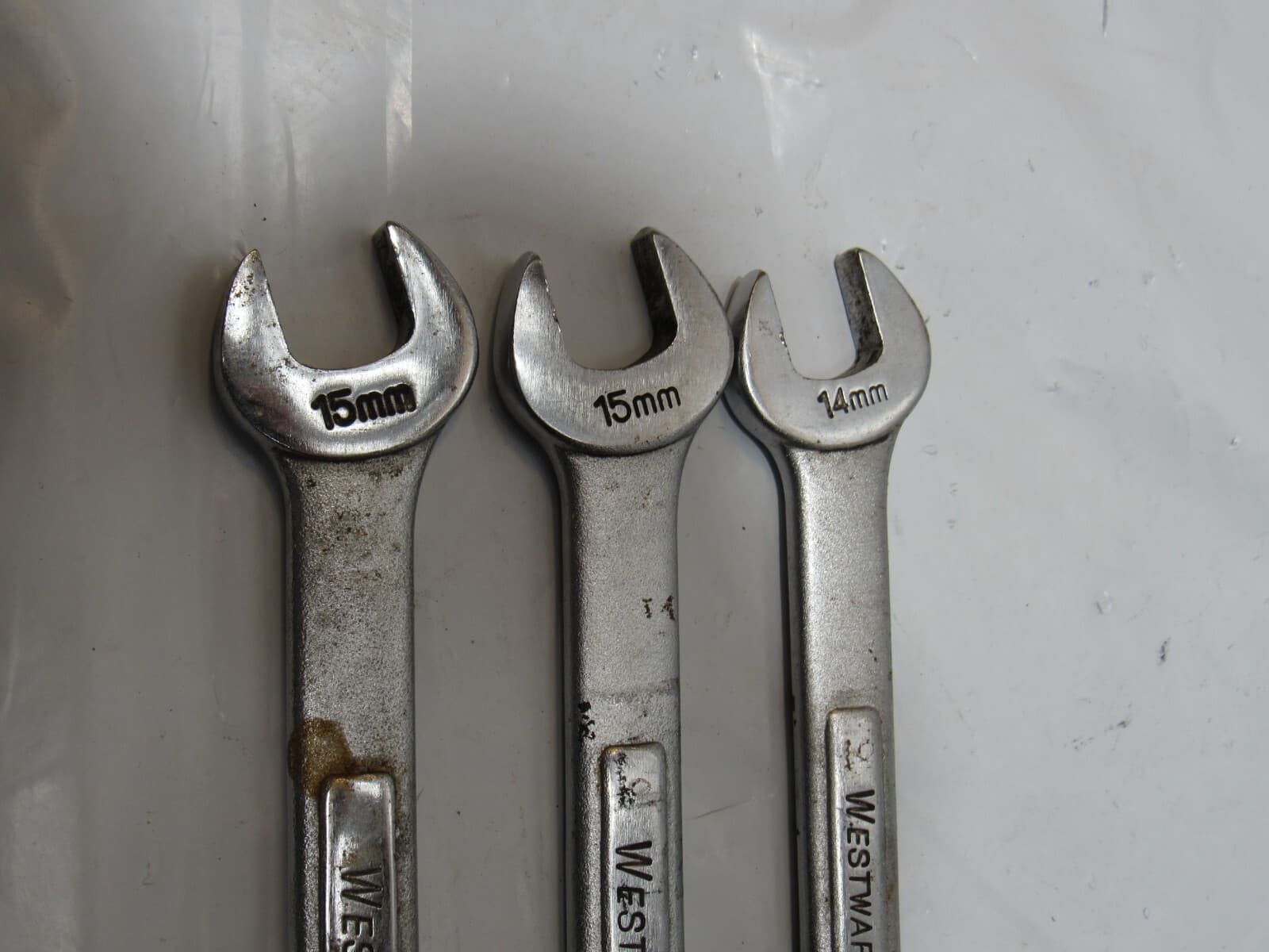 14pc Westward Metric Combination Wrench Set 7-24mm 12 Point (Q80J) - Thumbnail 11