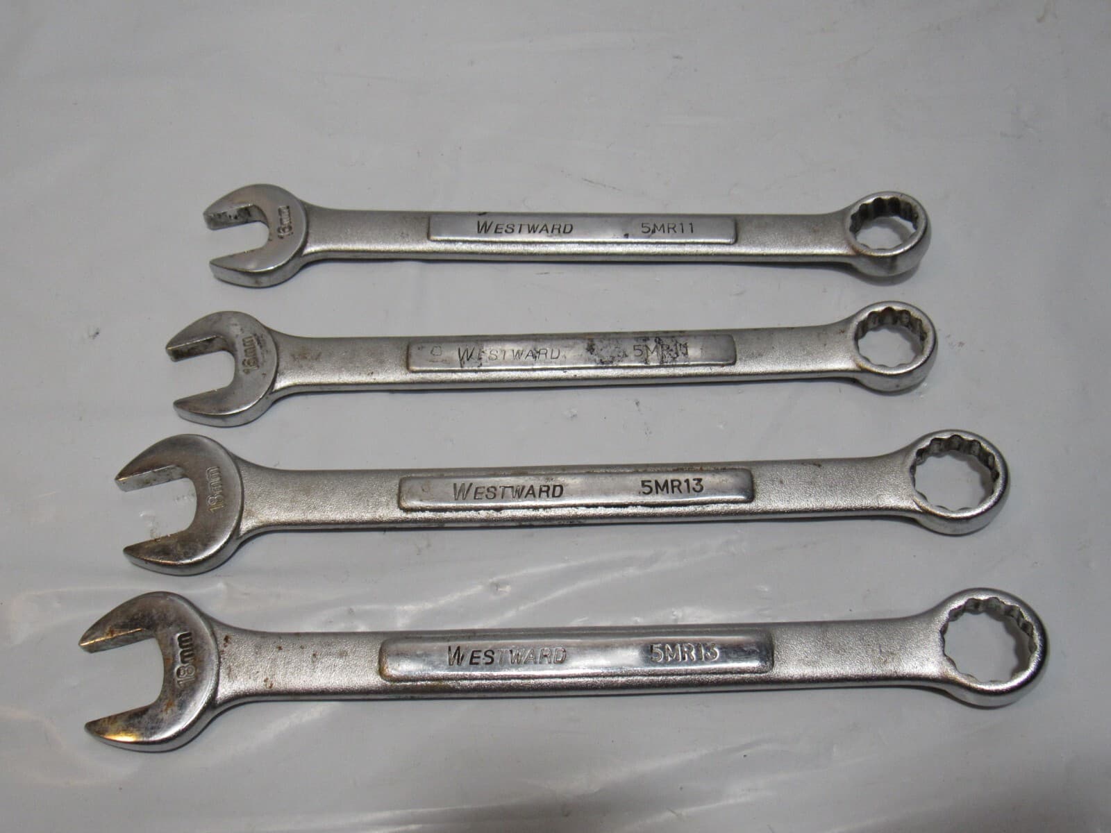 14pc Westward Metric Combination Wrench Set 7-24mm 12 Point (Q80J) - Thumbnail 6