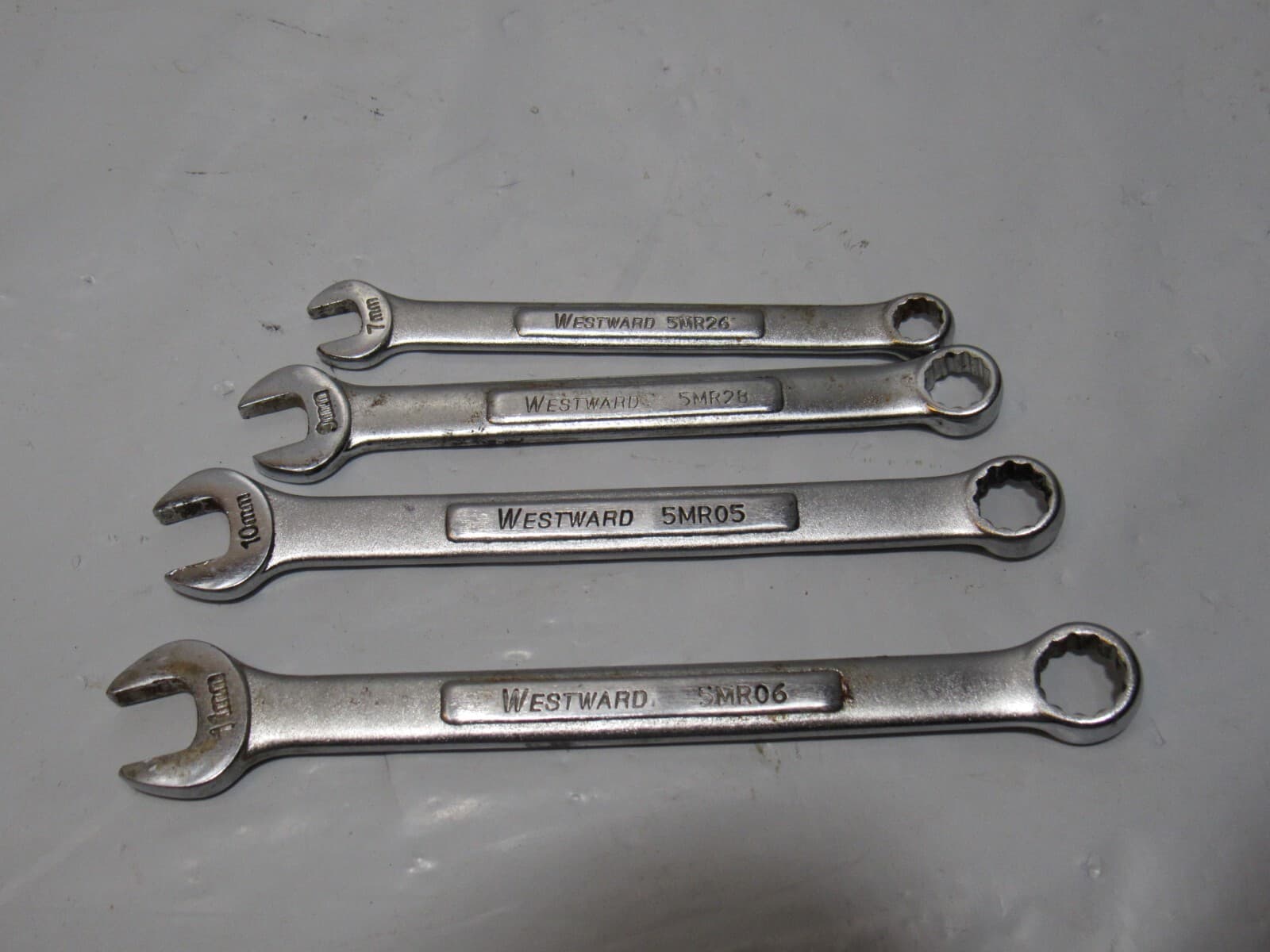 14pc Westward Metric Combination Wrench Set 7-24mm 12 Point (Q80J) - Thumbnail 14