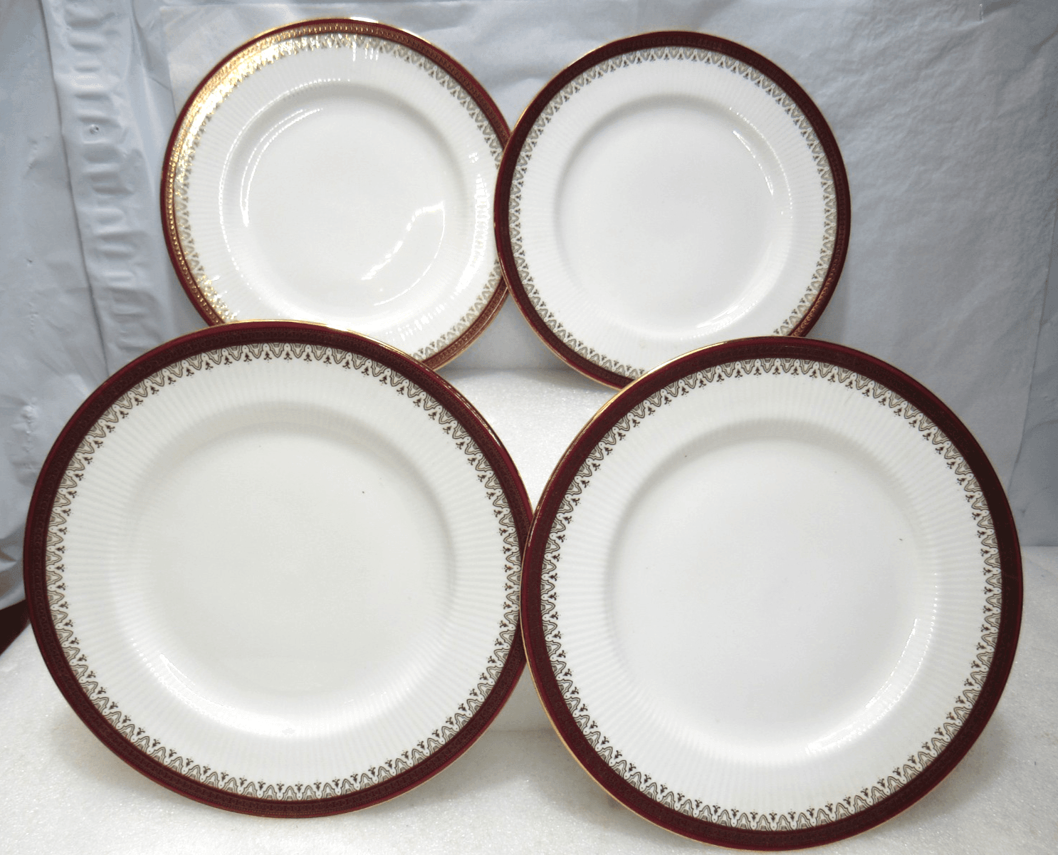 4 Royal Albert Paragon Holyrood Plate 8" Dessert / Salad Plate Bone China J91J