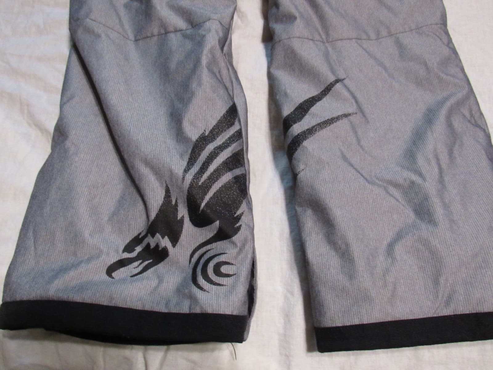 Columbia Convert Snowboard Pants Youth M 14/16 Grey Ski OMNI SHIELD Cargo V64M - Thumbnail 6