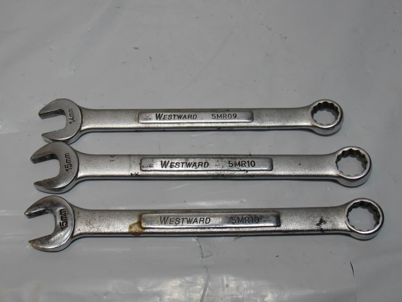 14pc Westward Metric Combination Wrench Set 7-24mm 12 Point (Q80J) - Thumbnail 10