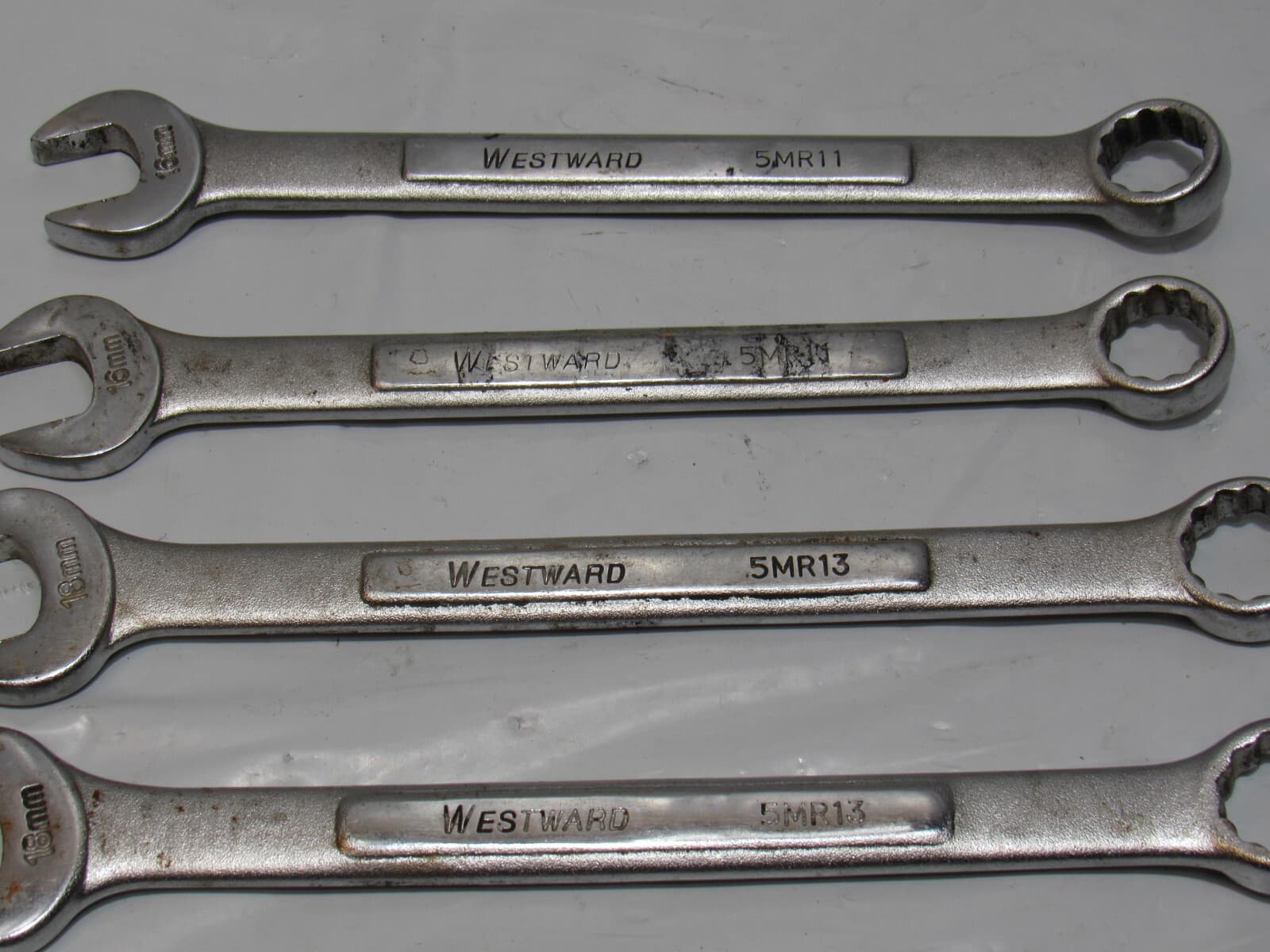 14pc Westward Metric Combination Wrench Set 7-24mm 12 Point (Q80J) - Thumbnail 9