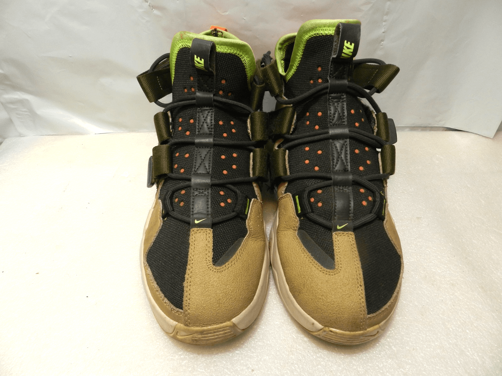 Nike Air Edge 270 Parachute Sneakers Mens Sz 9.5 Beige/Anthracite (X16K) - Thumbnail 2