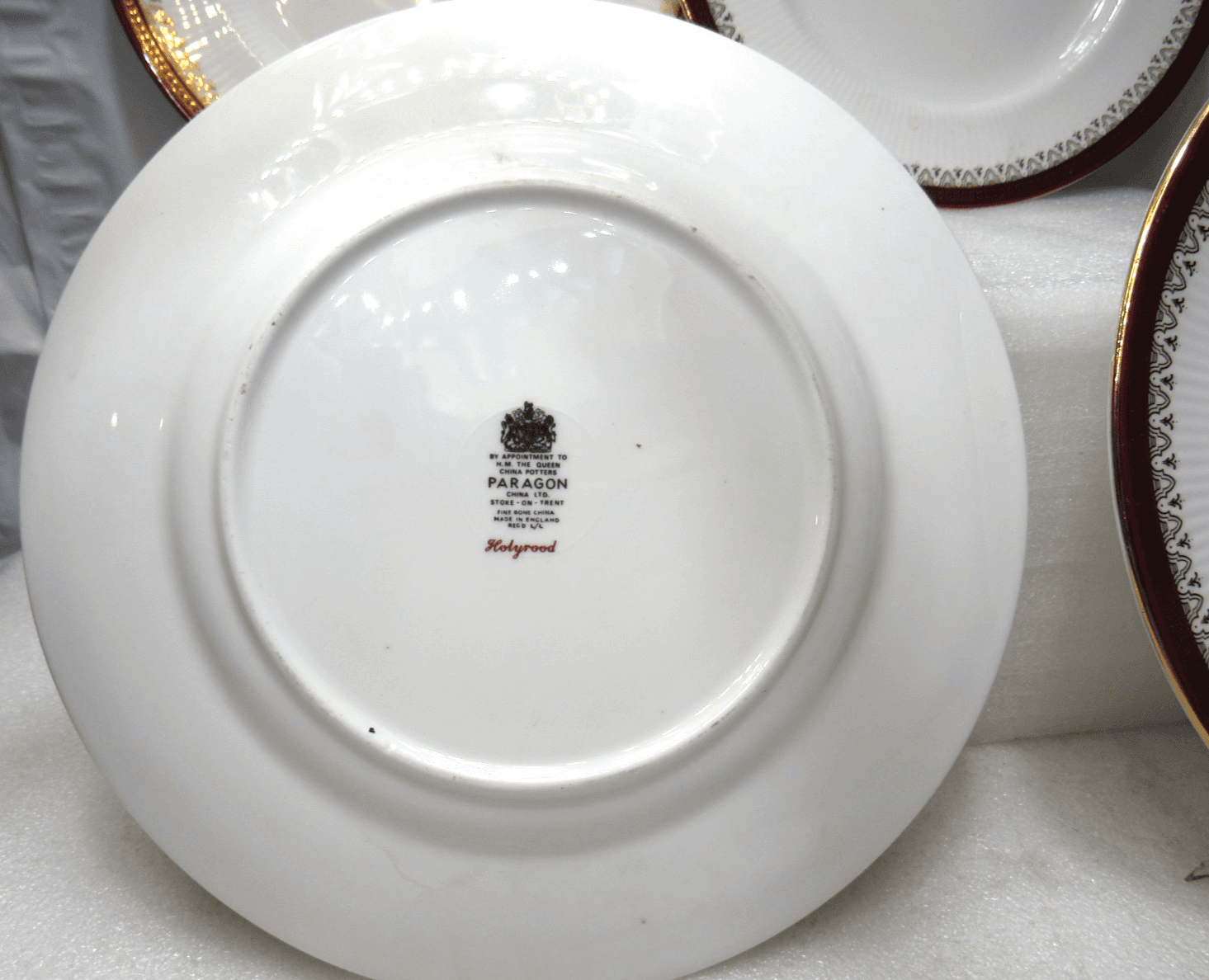 4 Royal Albert Paragon Holyrood Plate 8" Dessert / Salad Plate Bone China J91J - Thumbnail 5
