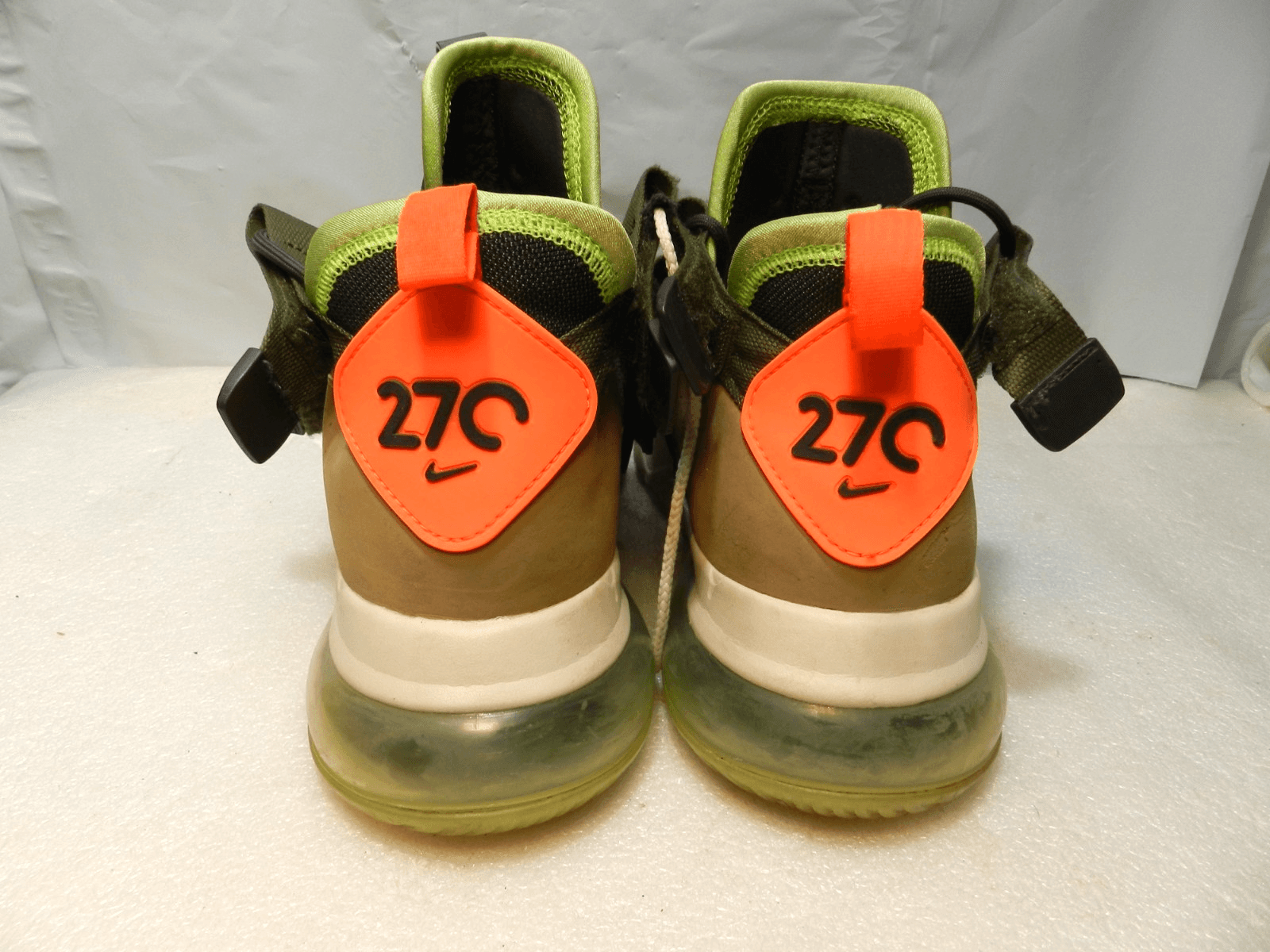 Nike Air Edge 270 Parachute Sneakers Mens Sz 9.5 Beige/Anthracite (X16K) - Thumbnail 5