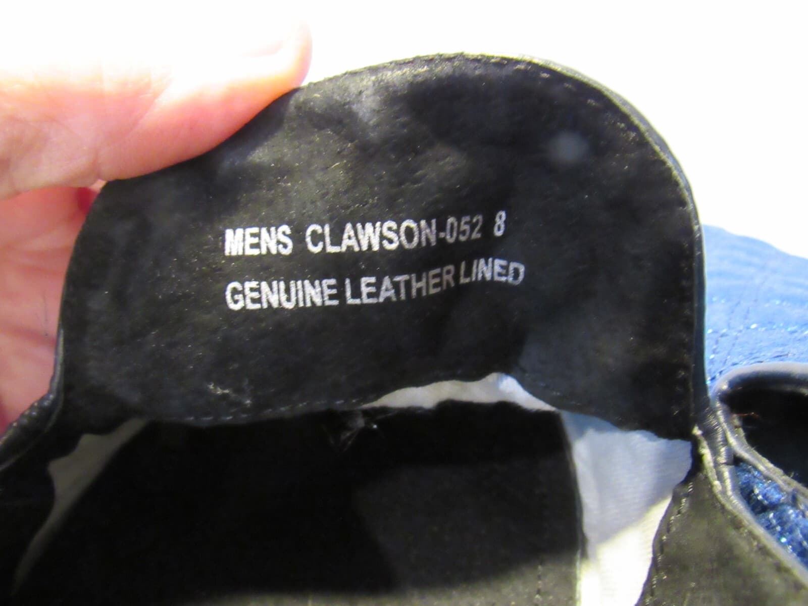 After Midnight Mens Satin Royal Blue Loafers Clawson Size 8 M L64K - Thumbnail 5