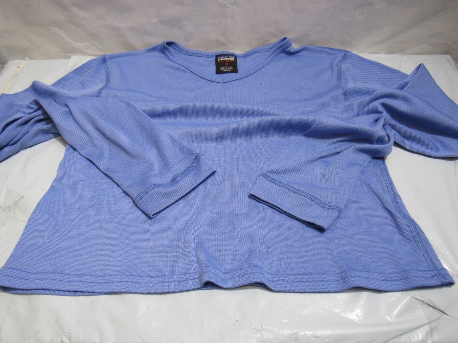 2 Patagonia Capilene Base Layer Long Sleeve Shirts Women XS Small Wicking K6K - Thumbnail 4