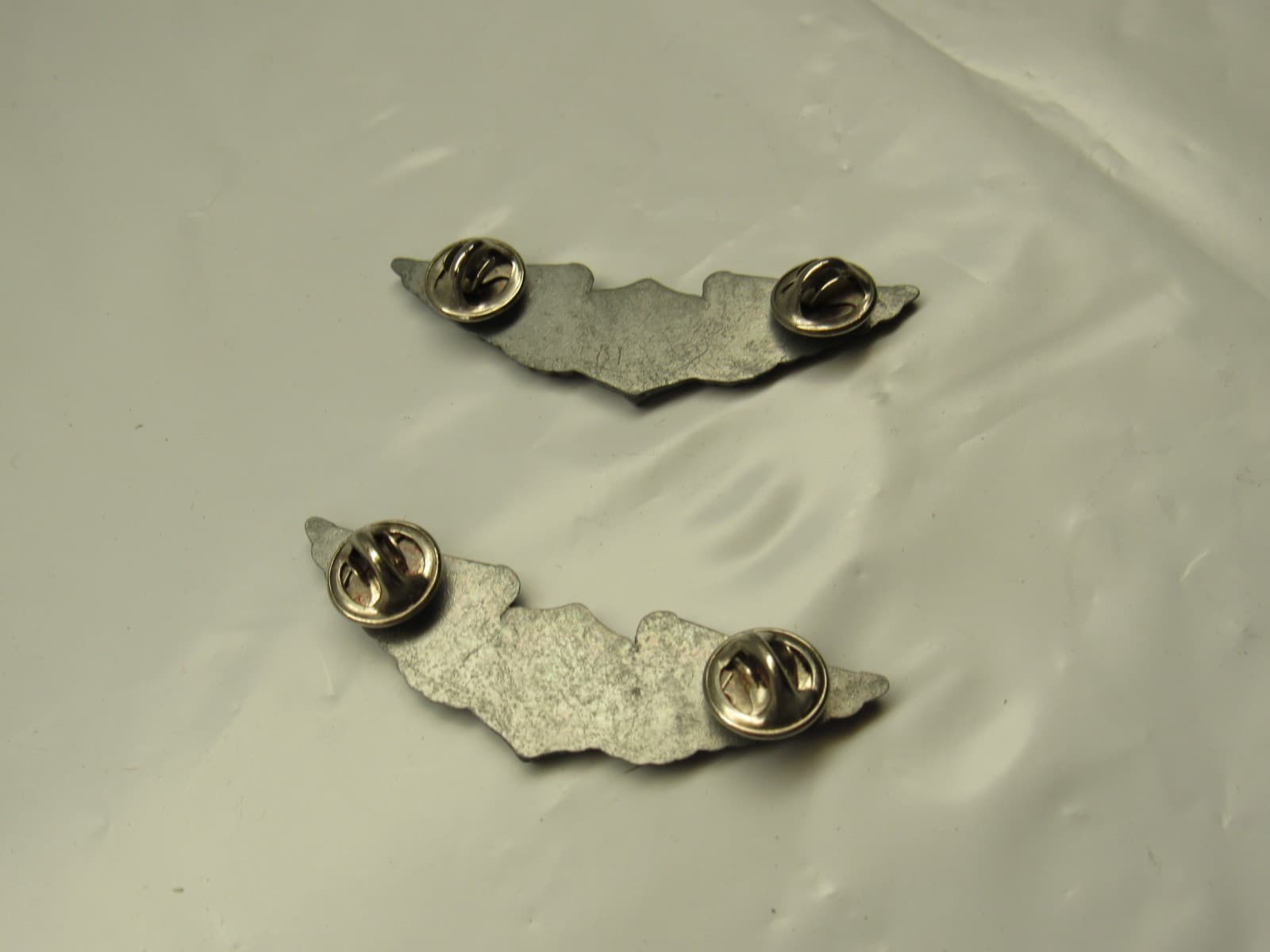 2 US Space Academy Space Camp Wings Lapel NASA Pin U19JJ - Thumbnail 3