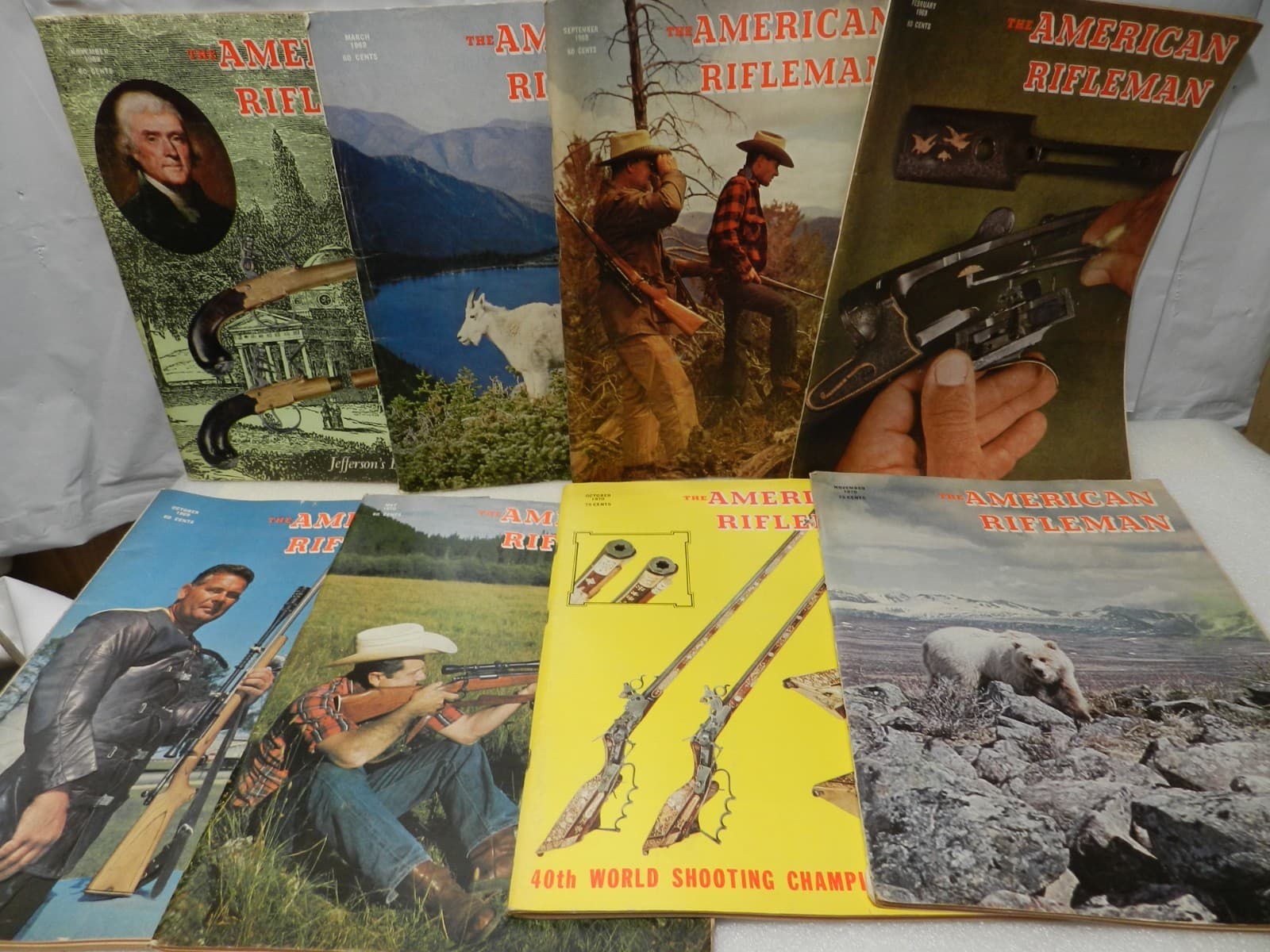 American Rifleman Magazine Lot of 67 1960's–70's Issues Hunting Firearms Ads Z44 - Thumbnail 6