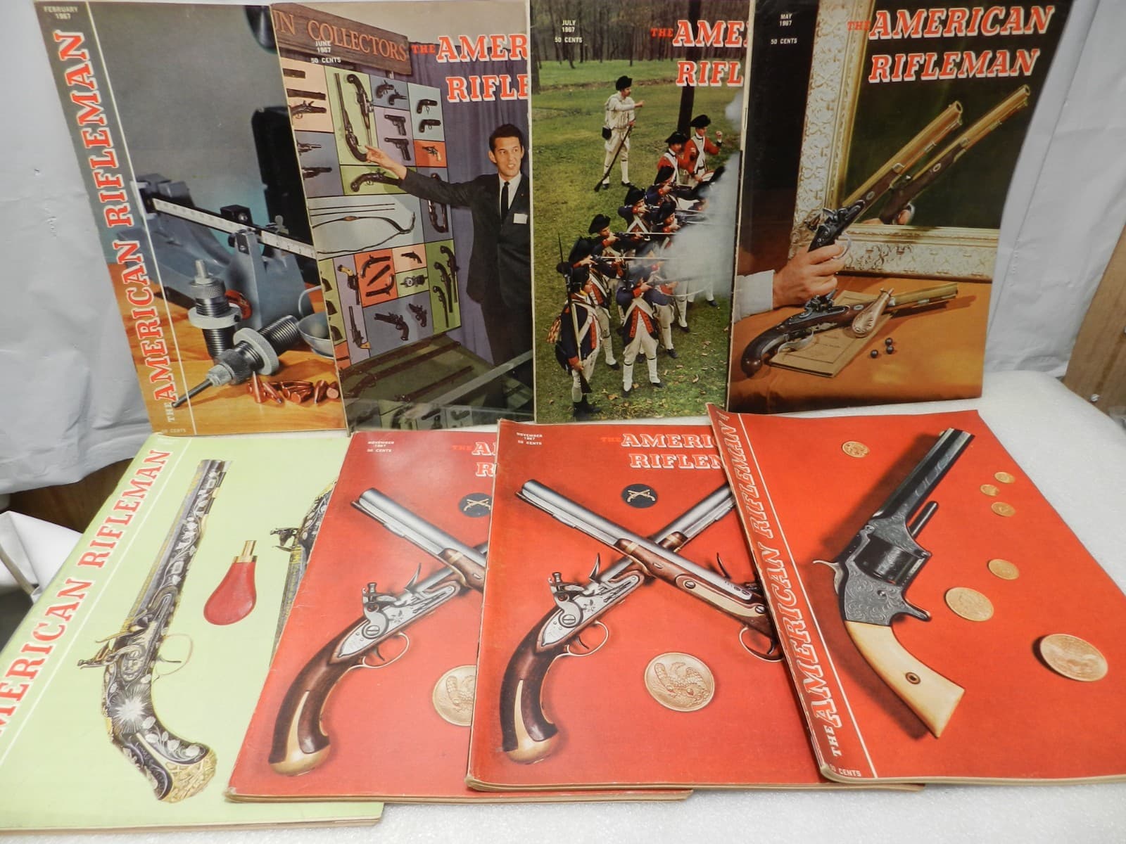 American Rifleman Magazine Lot of 67 1960's–70's Issues Hunting Firearms Ads Z44 - Thumbnail 3