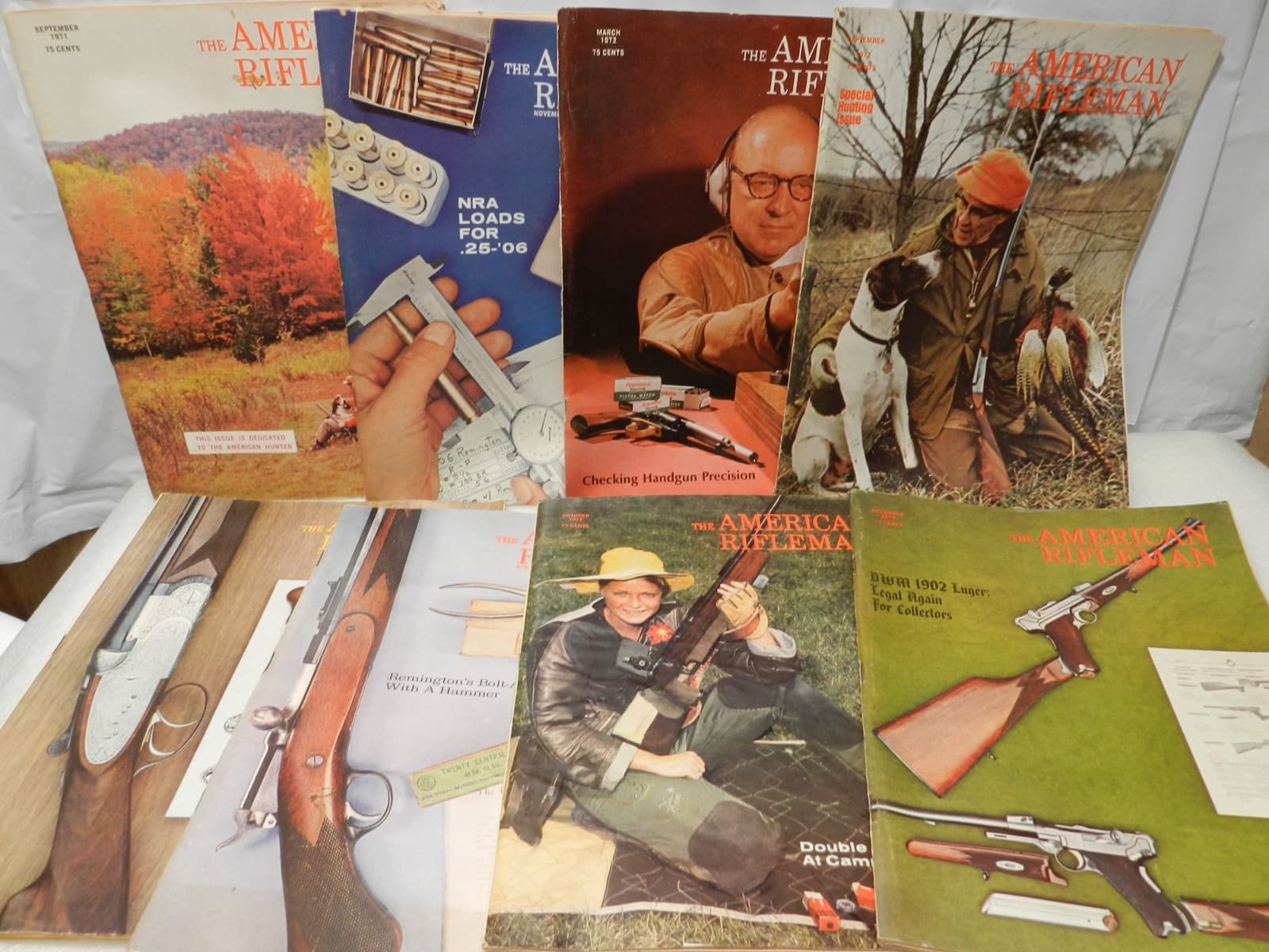 American Rifleman Magazine Lot of 67 1960's–70's Issues Hunting Firearms Ads Z44 - Thumbnail 9