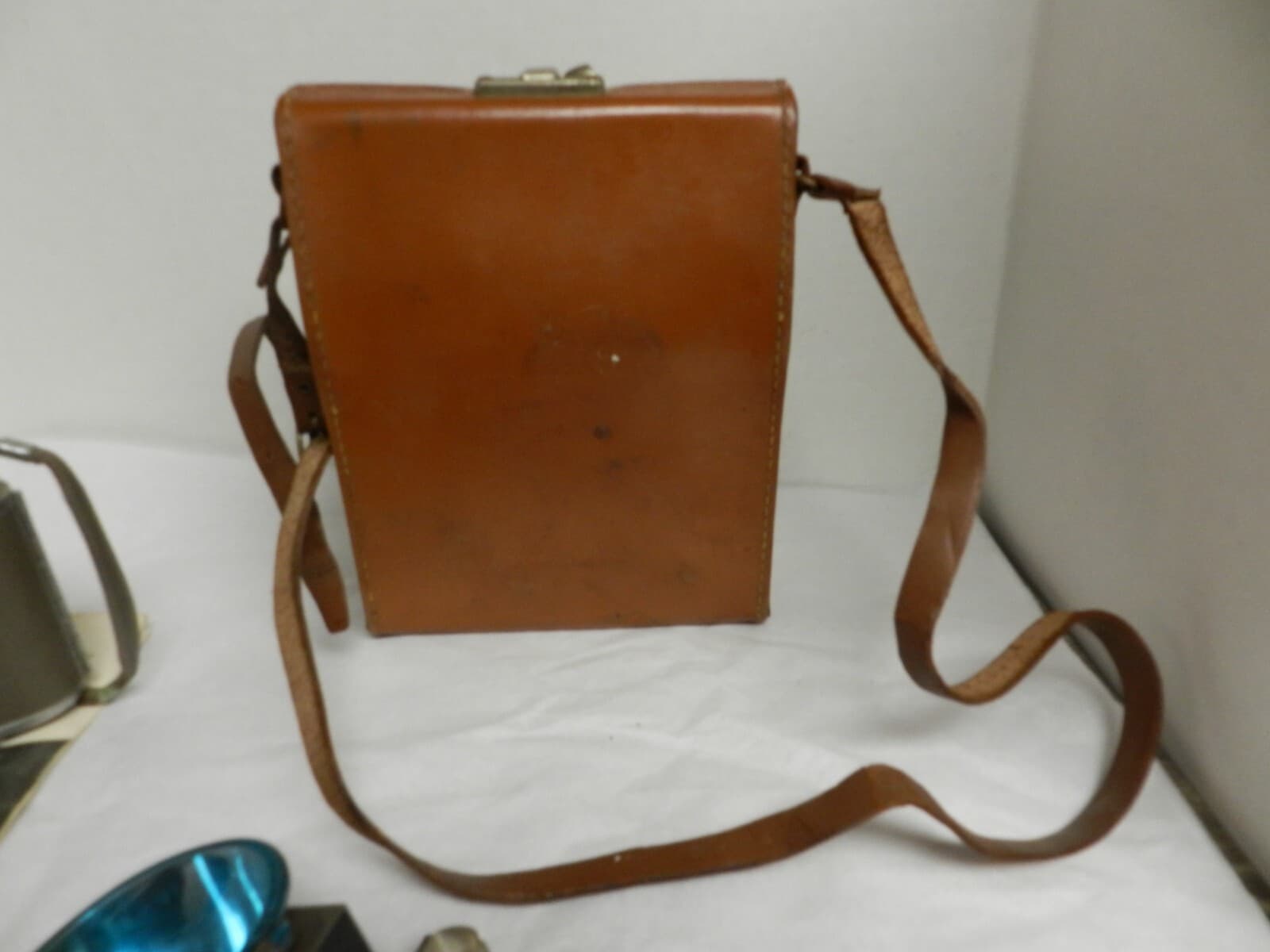 Vintage Polaroid Model J33 Electric Eye Land Camera Carrying Case Untested D42J - Thumbnail 11
