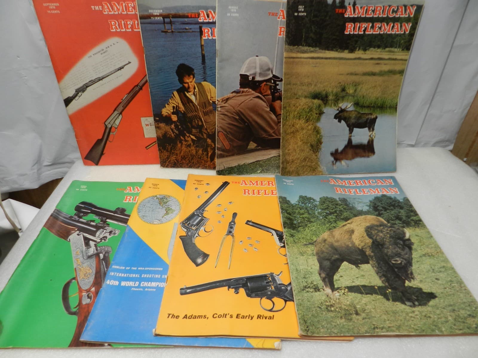 American Rifleman Magazine Lot of 67 1960's–70's Issues Hunting Firearms Ads Z44 - Thumbnail 7