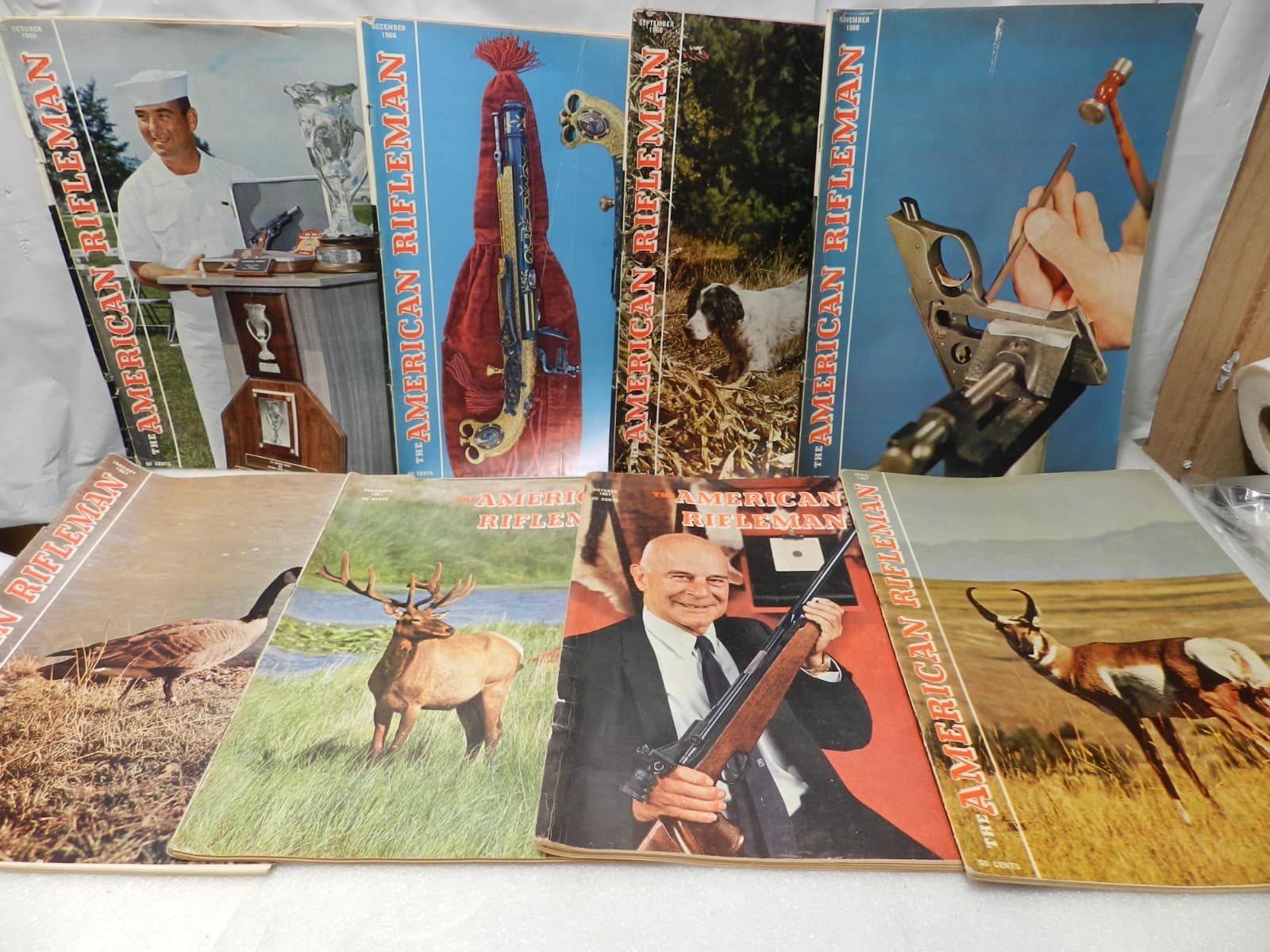 American Rifleman Magazine Lot of 67 1960's–70's Issues Hunting Firearms Ads Z44 - Thumbnail 2