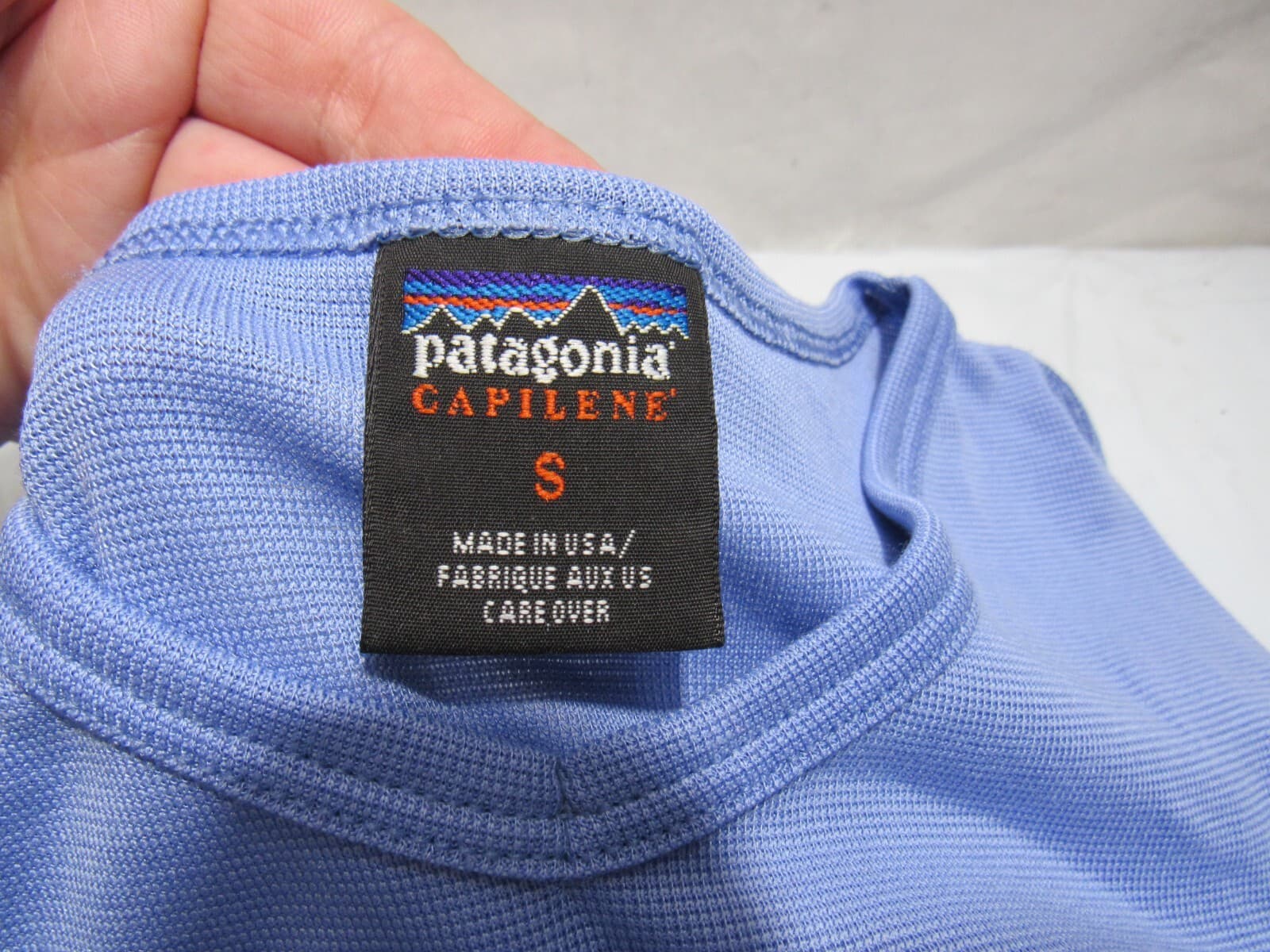 2 Patagonia Capilene Base Layer Long Sleeve Shirts Women XS Small Wicking K6K - Thumbnail 2
